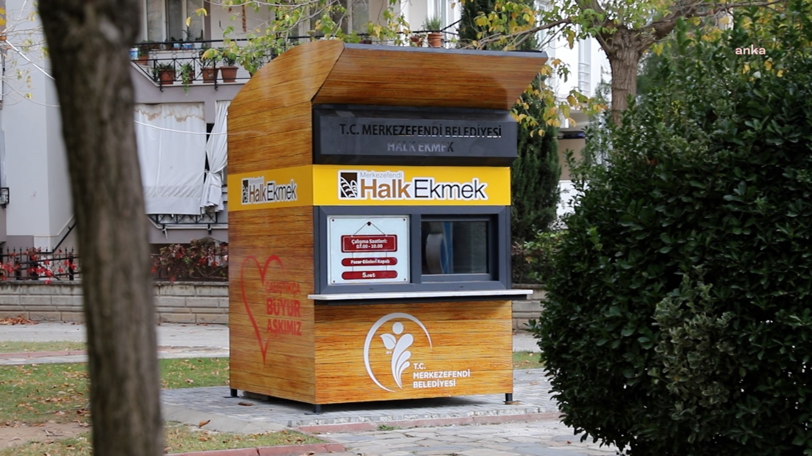 MERKEZEFENDİ HALK EKMEK’İN 20. BÜFESİ HİZMETTE