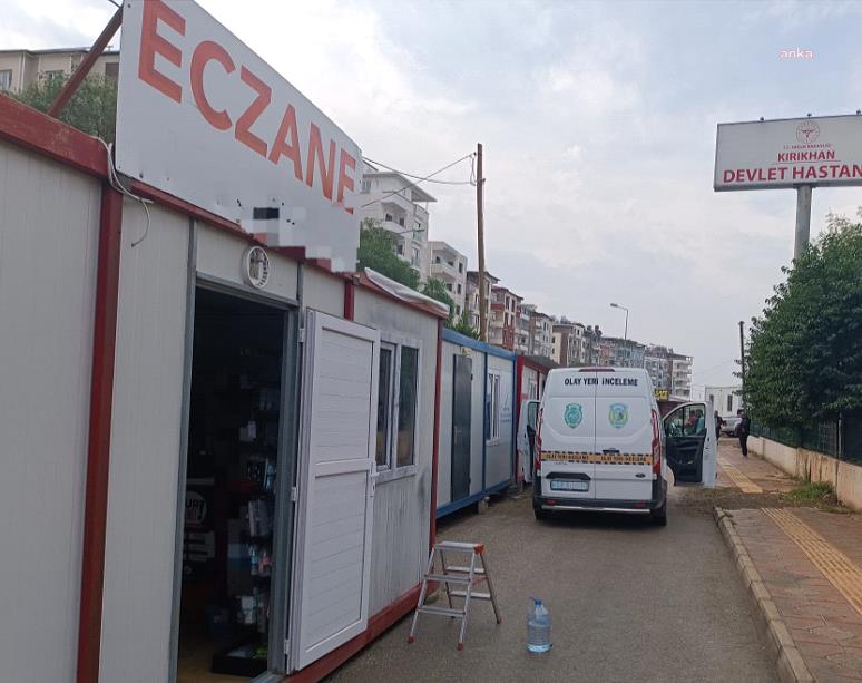 TEİS BAŞKANI NURTEN SAYDAN: "HATAY'DA 3 ECZANEYE HIRSIZ GİRDİ, YETKILILERDEN GÜVENLIK ÖNLEMLERININ BIRAN ÖNCE ARTTIRILMASINI TALEP EDIYORUZ"