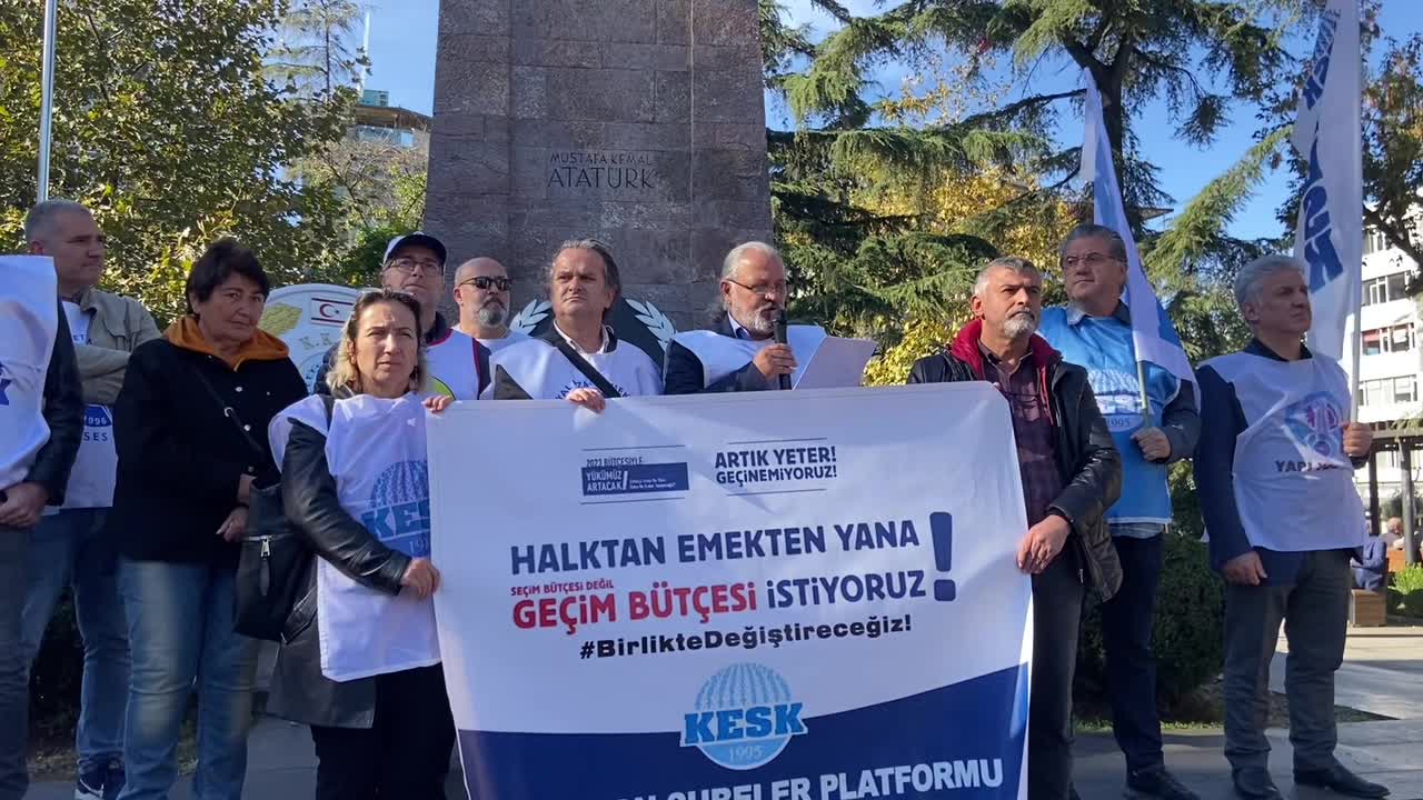 KAMU EMEKÇİLERİ SENDİKASI KONFEDERASYONU: "İŞSİZLERİN SAYISI 9 MİLYONA ULAŞTI"