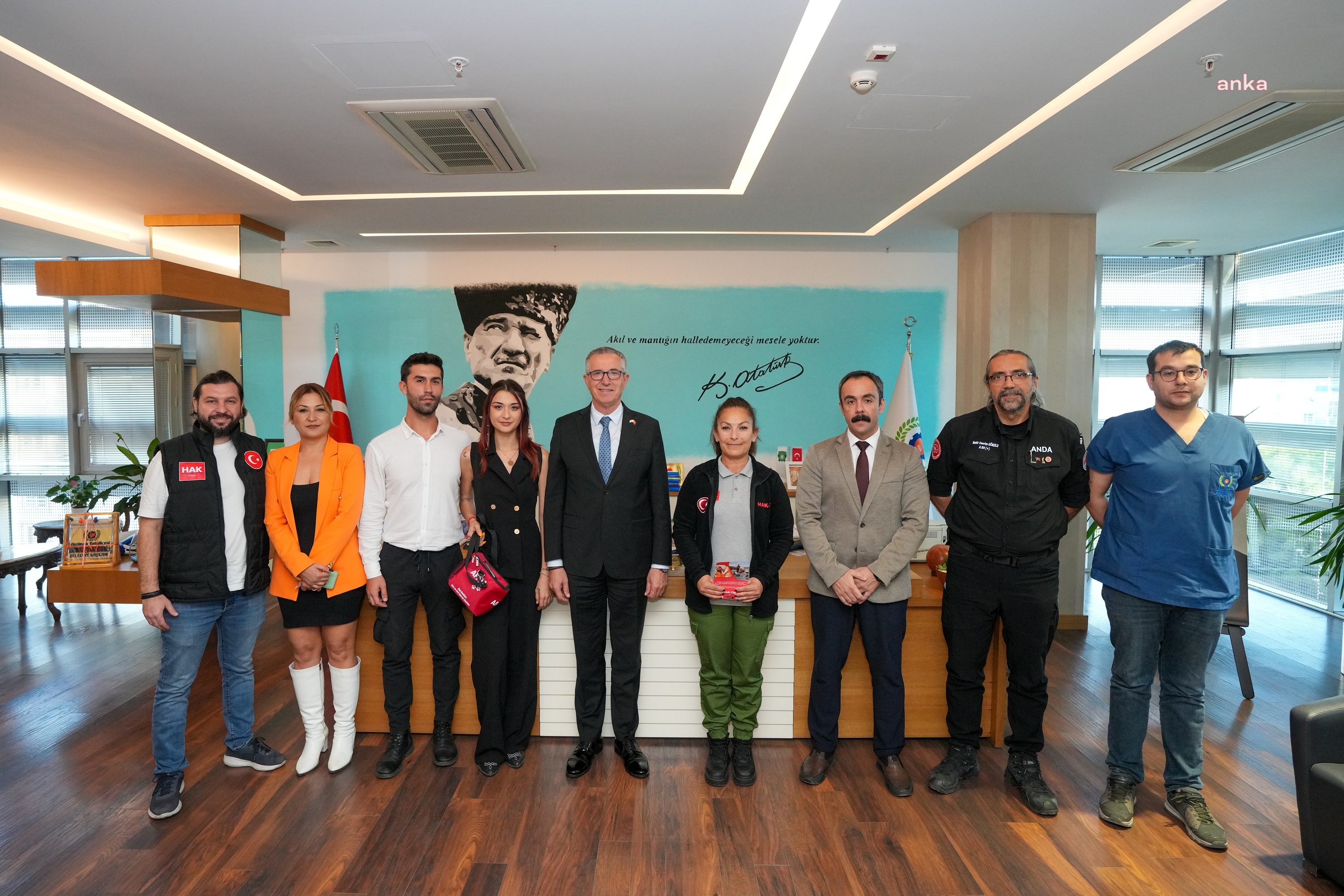 GAZİEMİR BELEDİYESİ'NDEN CAN DOSTLAR İÇİN PROTOKOL