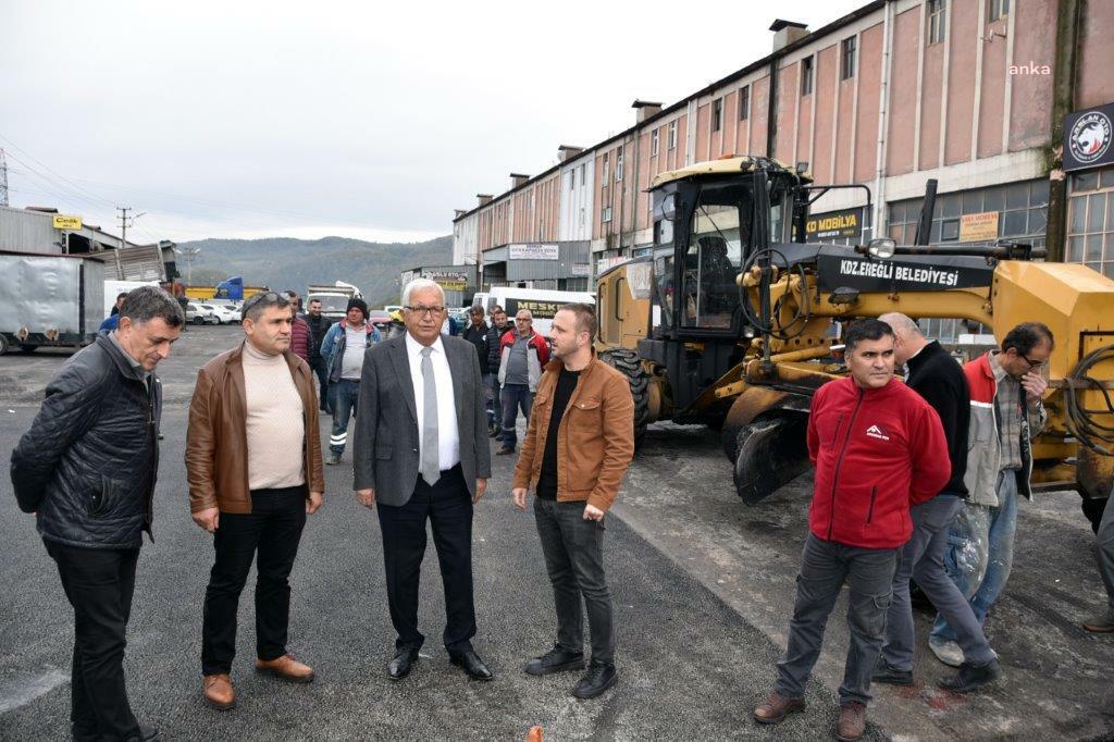 KDZ. EREĞLİ YOLLARINA 45 BİN TON ASFALT SERİLDİ