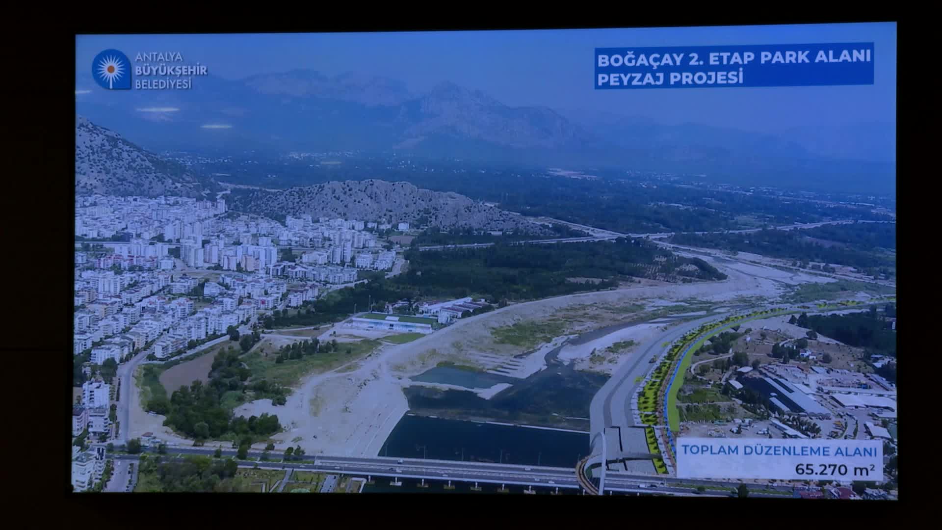 BOĞAÇAYI TAŞKIN ÖNLEME VE REKREASYON ALANI PROJESİ BİLİM KURULUNA ANLATILDI