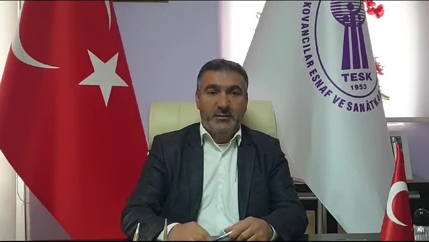 KOVANCILAR ESNAF VE SANATKARLAR ODA BAŞKANI ÖZDOĞAN: “EMEKLİ ESNAFLARIMIZA 5 BİN TL VERİLMEDİ, BU HAKSIZLIK DEĞİL DE NEDİR?"