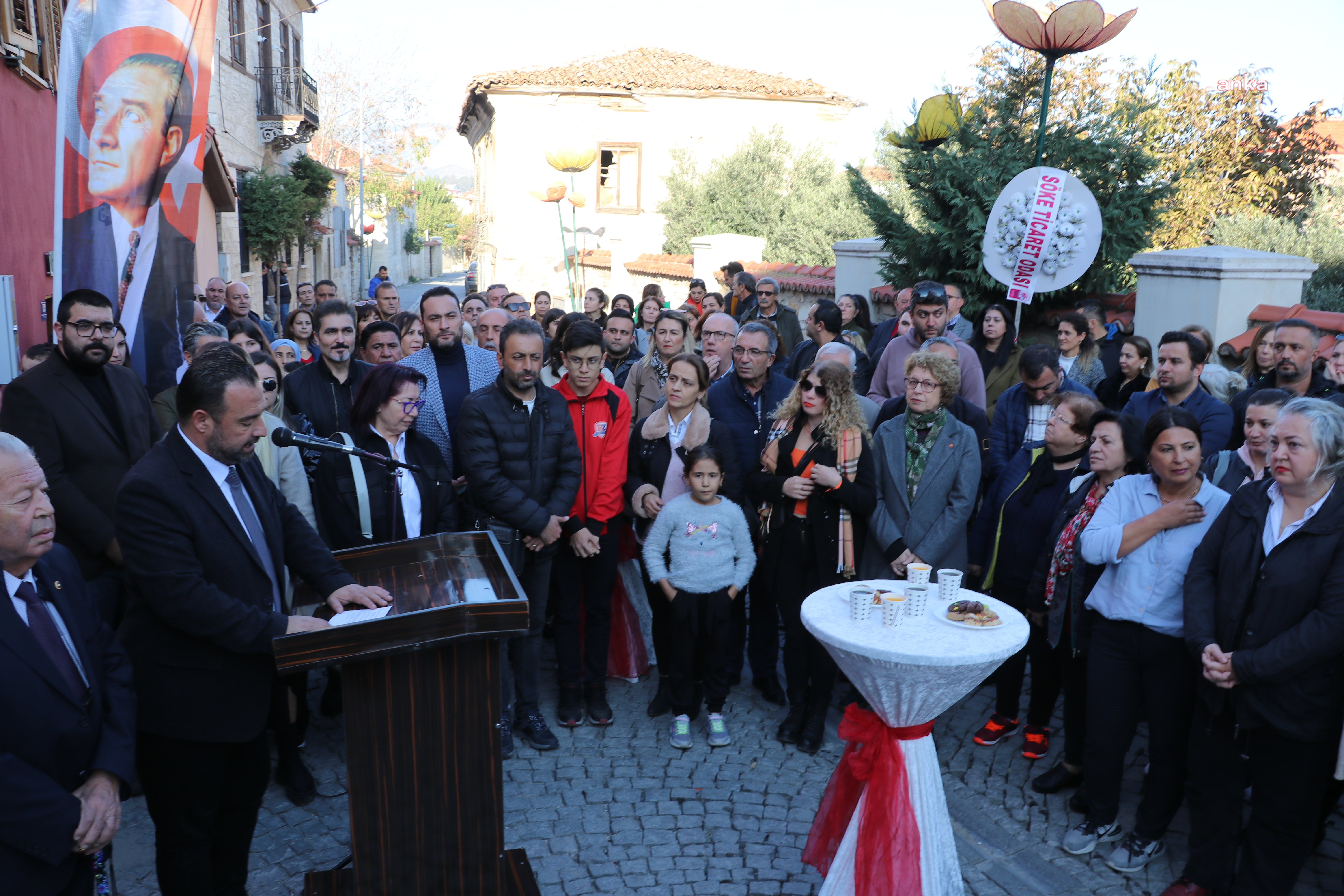 SÖKE’NİN SEMBOL YAPILARINDAN İSMAİL DALGIÇ KONAĞI, TÖRENLE AÇILDI