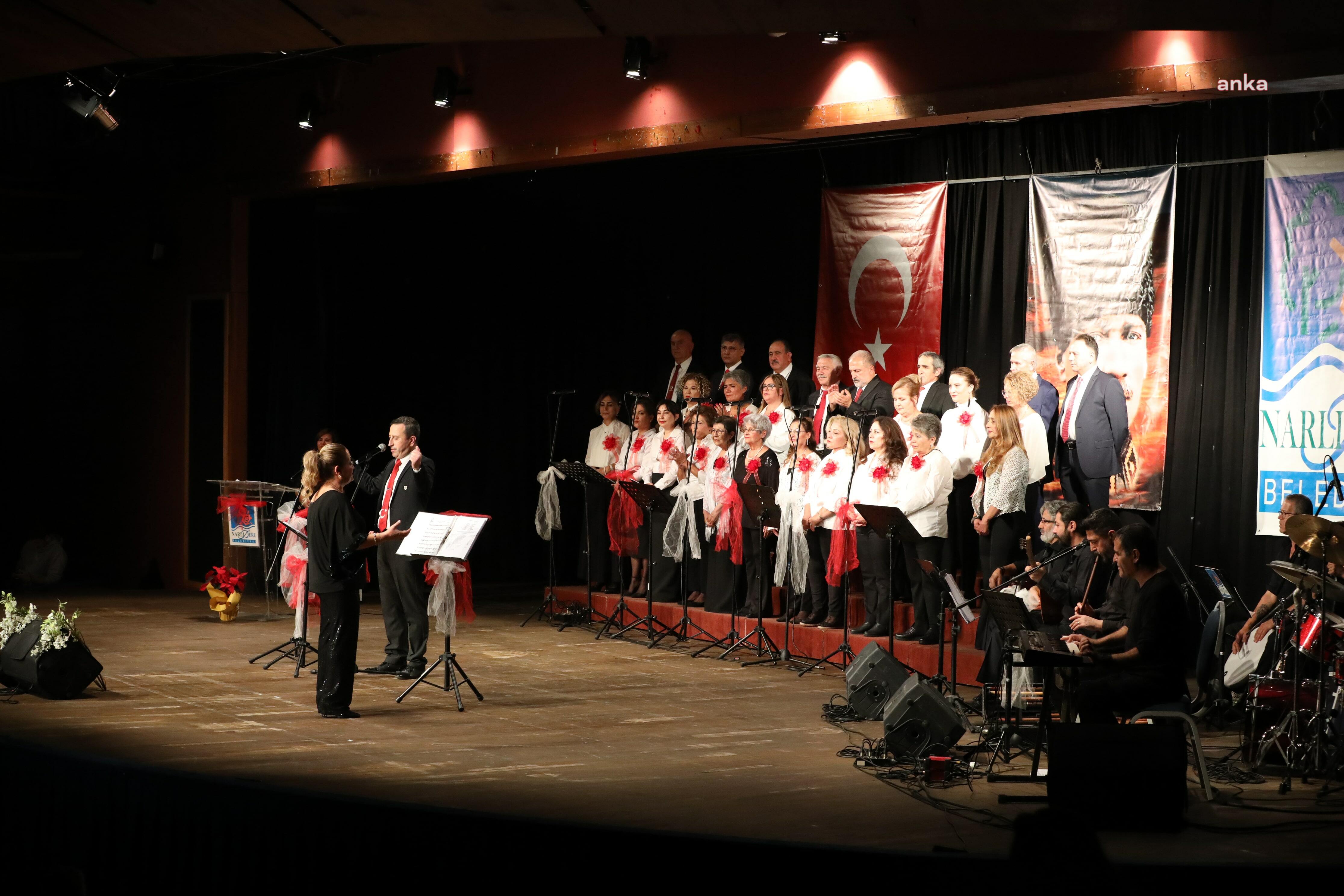 NARLIDERE'DE 'GÖNÜLDEN DİLE' KONSERİ