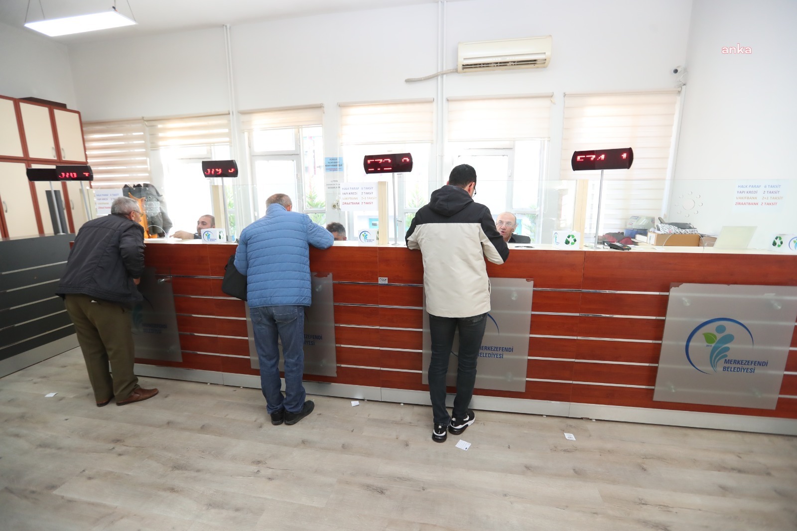 MERKEZEFENDİ’DE VEZNELER HAFTA SONU DA HİZMET VERECEK