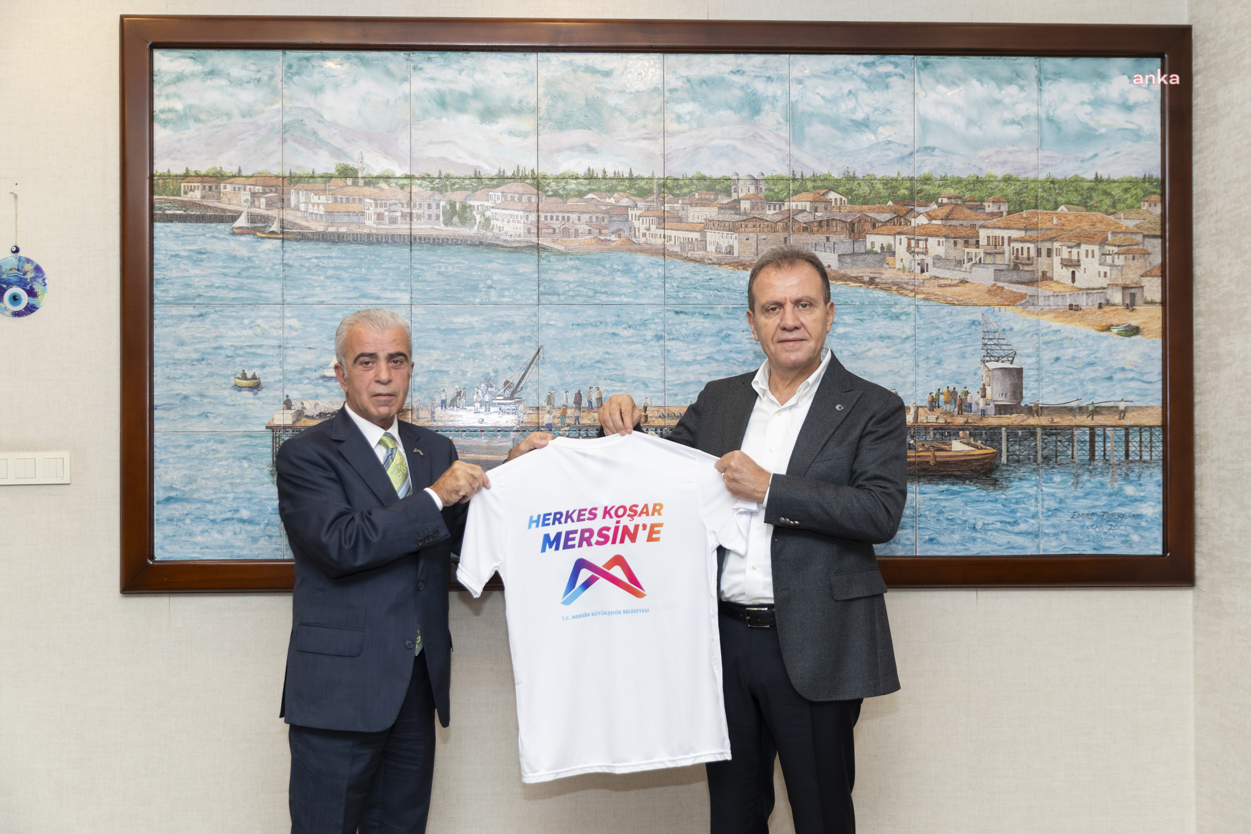 VAHAP SEÇER, ‘5. ULUSLARARASI MERSİN MARATONU’NA KAYDINI YAPTIRDI