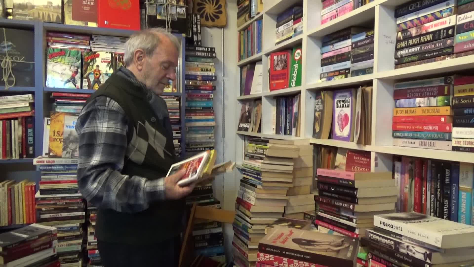 EDİRNELİ SAHAF: “YENİ KİTAP ALMAK İSTEYENLER ZORLANIYOR, BİZE MÜRACAAT EDİYORLAR”