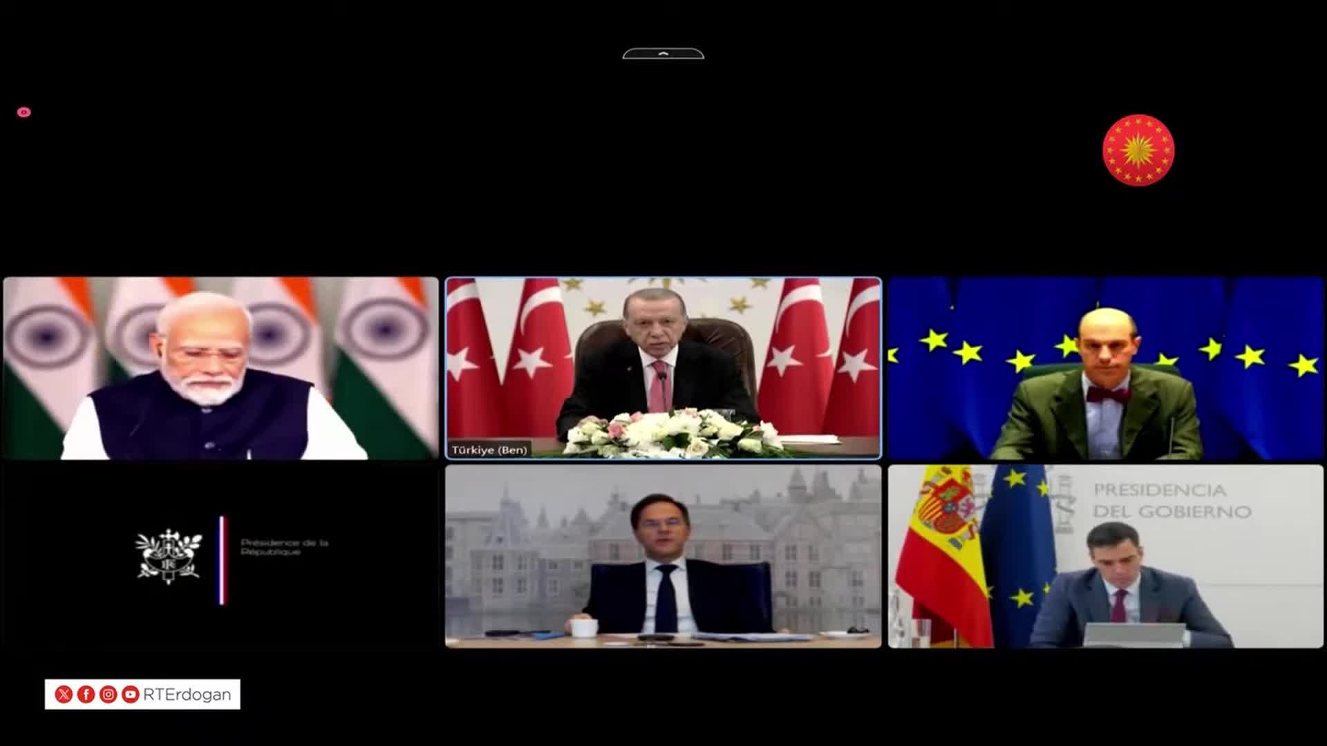 ERDOĞAN: "DÖRT GÜNLÜK İNSANİ FASILA İLANI VE SINIRLI SAYIDA OLSA DA REHİNE VE TUTUKLULARIN TAKASI KONUSUNDA MUTABAKATA VARILMASI OLUMLU BİR GELİŞMEDİR"