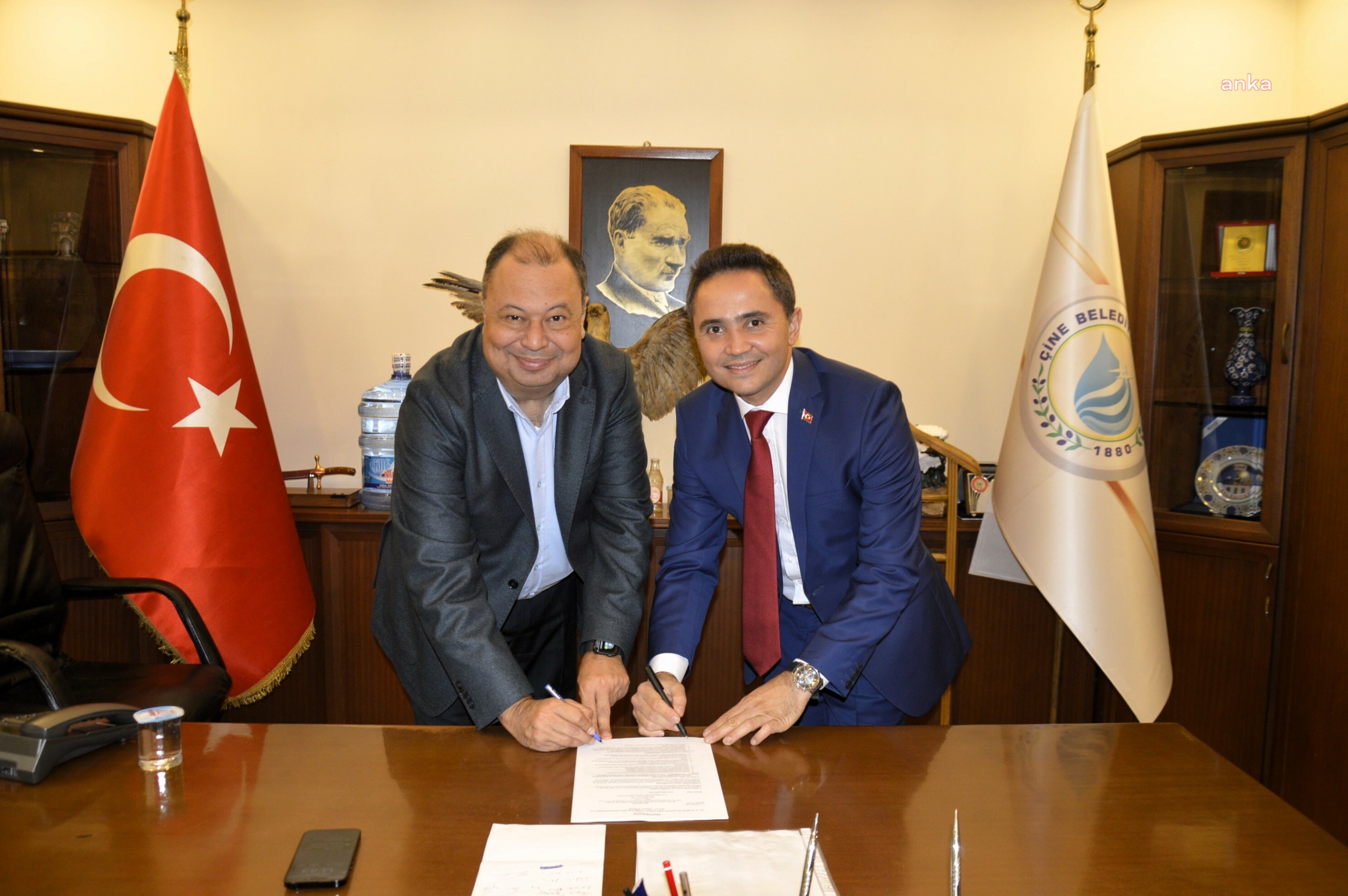 ÇİNE BELEDİYESİ’NİN İSTİHDAM DESTEKLİ KURSU İÇİN İMZALAR ATILDI, BAŞVURULAR BAŞLADI