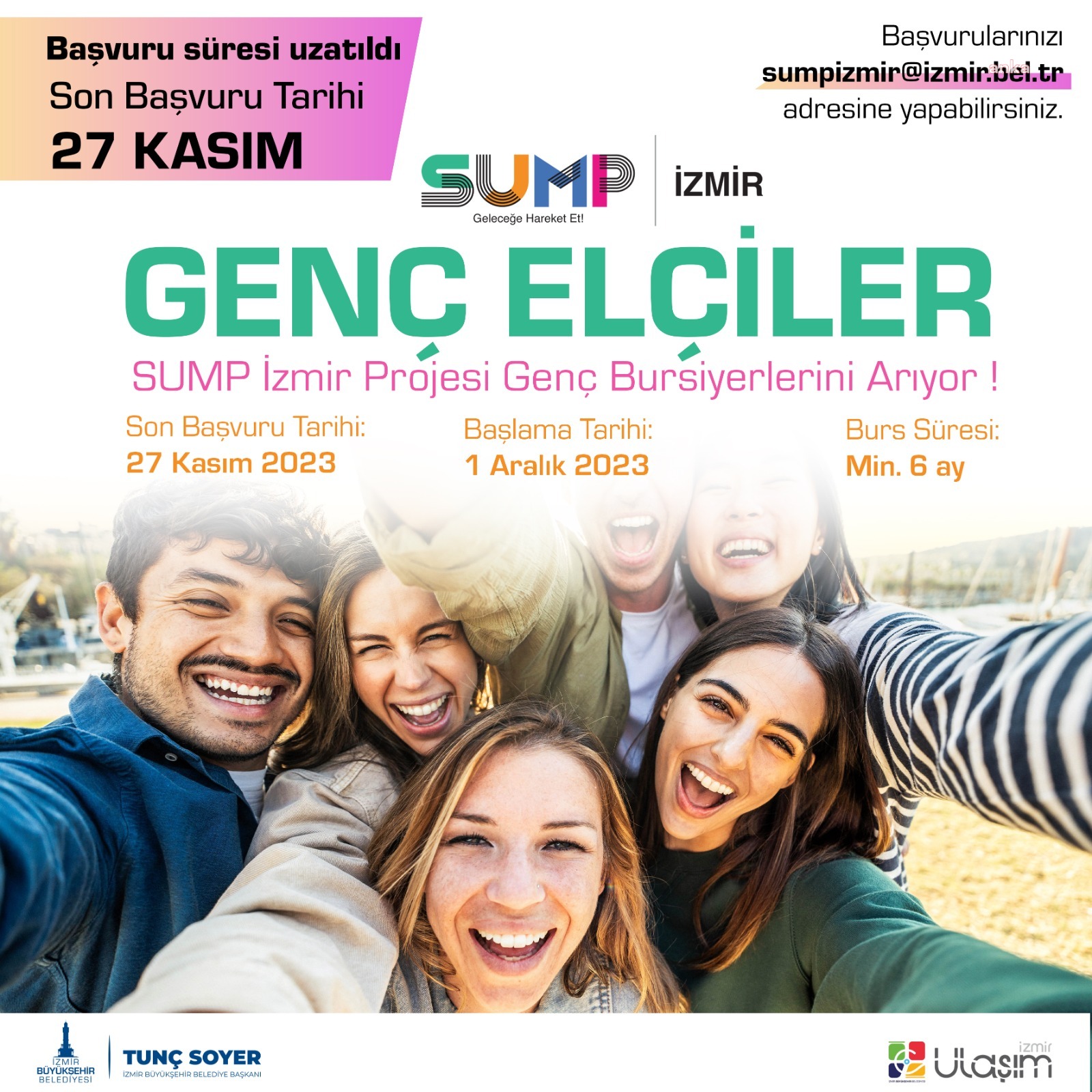 SUMP İZMİR GENÇ BURSİYERLERİNİ ARIYOR