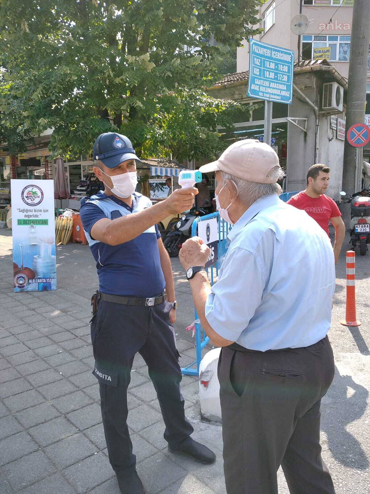 KDZ.EREĞLİ BELEDİYESİ'NDEN PAZAR YERLERİNDE SIKI DENETİM
