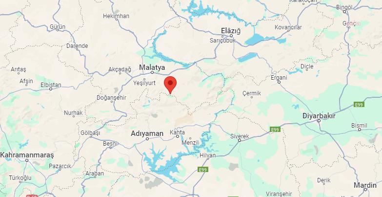 MALATYA BATTALGAZİ’DE 5.2 VE 4.7 BÜYÜKLÜĞÜNDE İKİ DEPREM