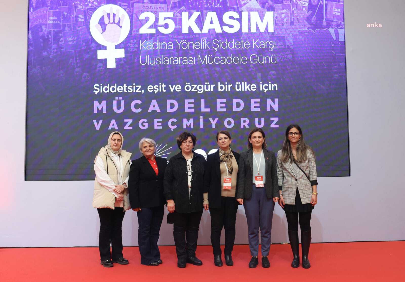 CHP'Lİ 81 İL BAŞKANI: “KADINA YÖNELİK ŞİDDETİ DE KADIN CİNAYETLERİNİ DE SONLANDIRACAĞIZ”
