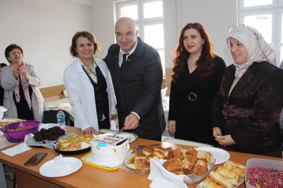 SARAY BELEDİYE BAŞKANI ERKİŞ, ÖĞRETMENLERİ UNUTMADI