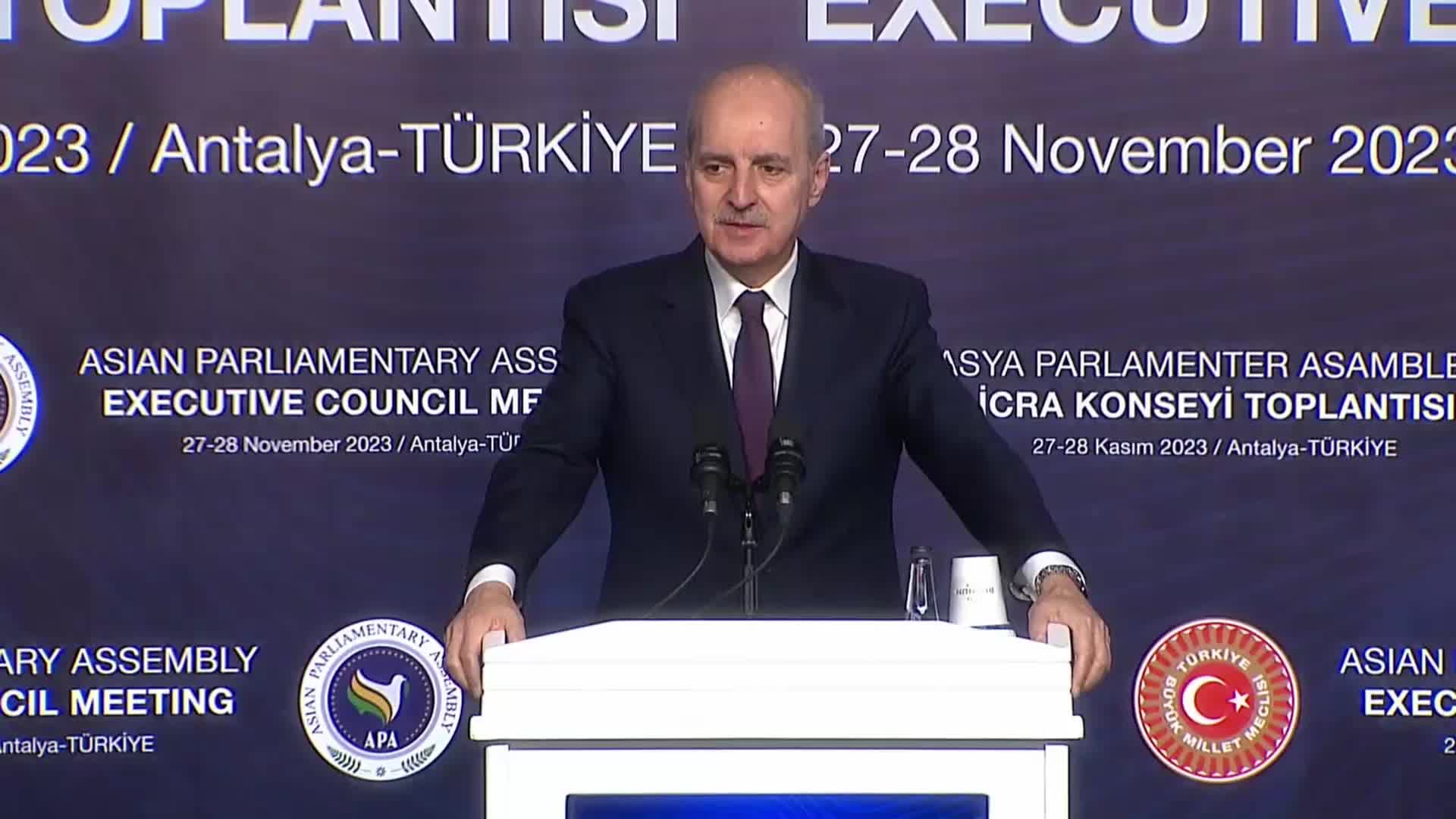 NUMAN KURTULMUŞ: "NETANYAHU VE ÇETESİ ULUSLARARASI SAVAŞ SUÇLARI MAHKEMESİ'NDE MUTLAKA VE MUTLAKA HESAP VERMELİDİR"
