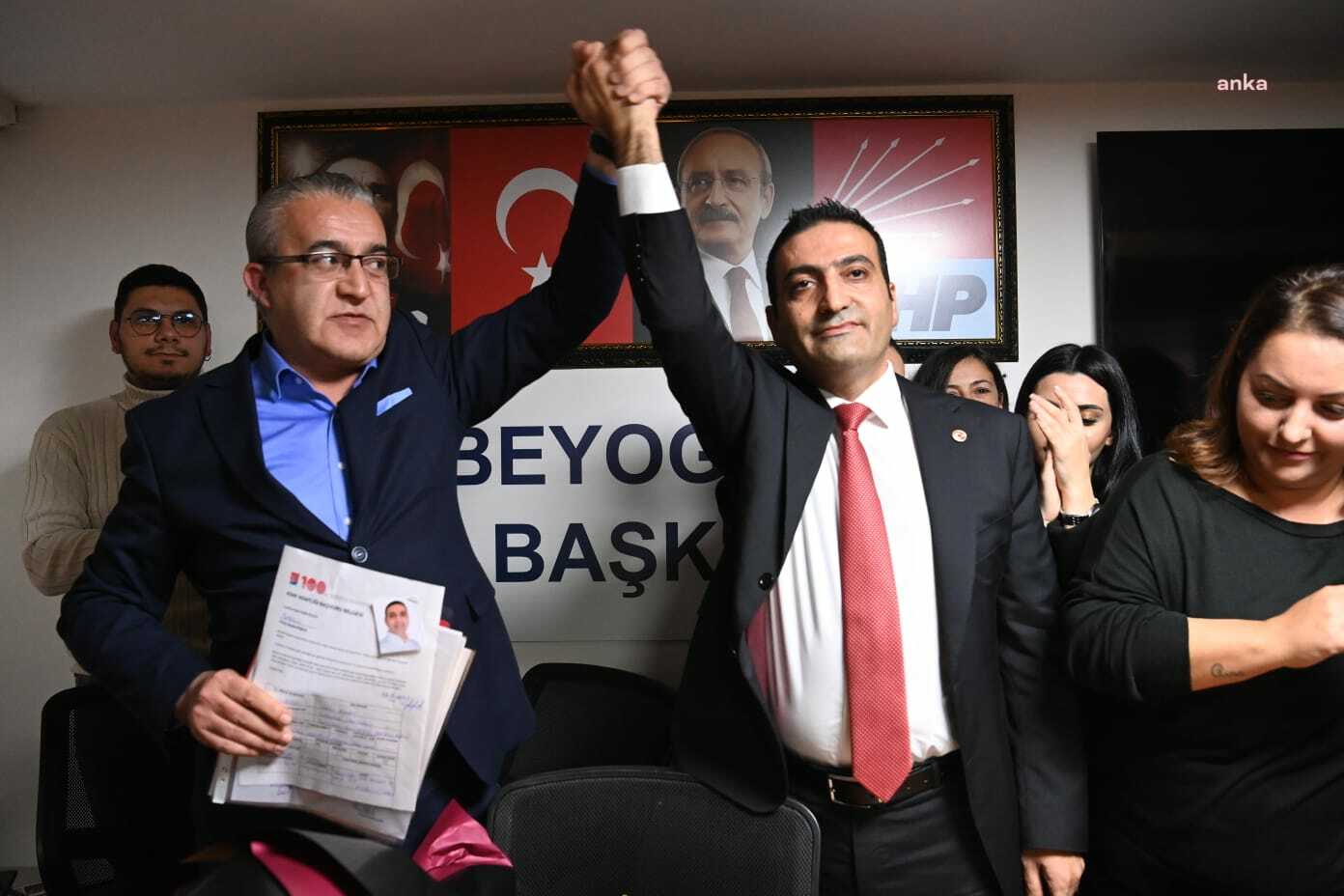 İBB CHP MECLİS ÜYESİ GÜNEY, BEYOĞLU BELEDİYE BAŞKANLIĞI İÇİN ADAYLIK BAŞVURUSU YAPTI