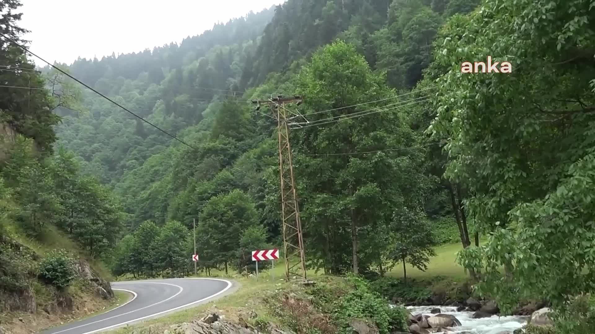 RİZE İKİZDERE HALKI, HES PROJESİ İÇİN ÇED BİLGİLENDİRME TOPLANTISINA İZİN VERMEDİ