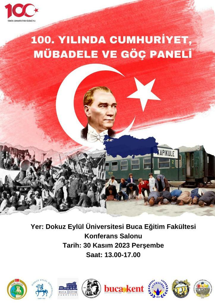 DOKUZ EYLÜL ÜNİVERSİTESİ’NDE ‘100. YILINDA CUMHURİYET, MÜBADELE VE GÖÇ’ PANELİ DÜZENLENECEK