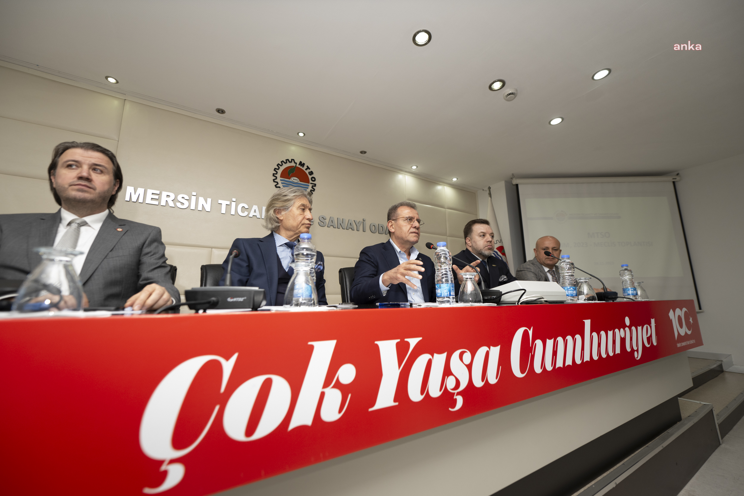 VAHAP SEÇER, MERSİN TİCARET VE SANAYİ ODASI’NIN KASIM AYI MECLİS TOPLANTISI’NA KATILDI