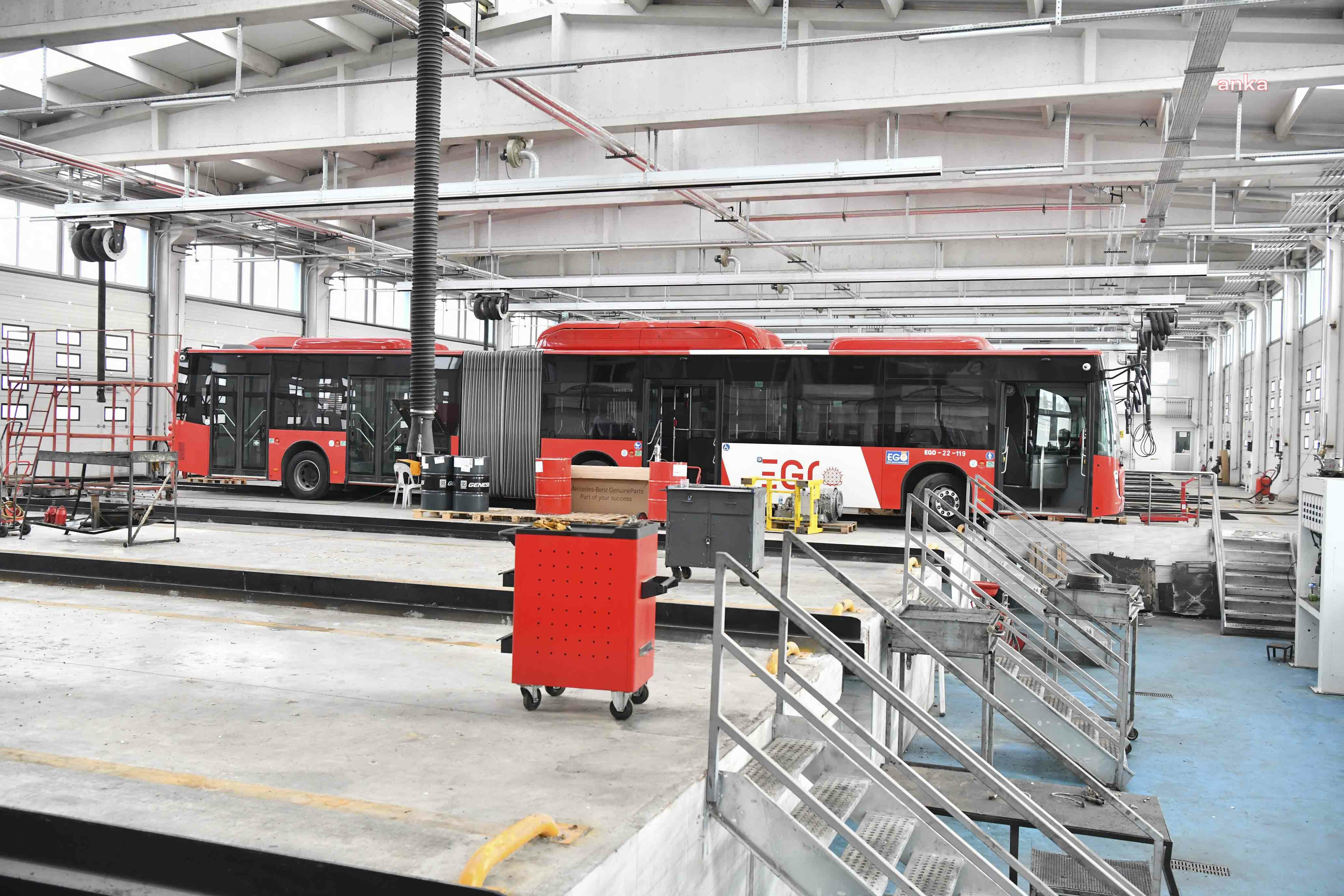 EGO GENEL MÜDÜRLÜĞÜ, OTOBÜSLERİ KIŞ ŞARTLARINA HAZIRLADI