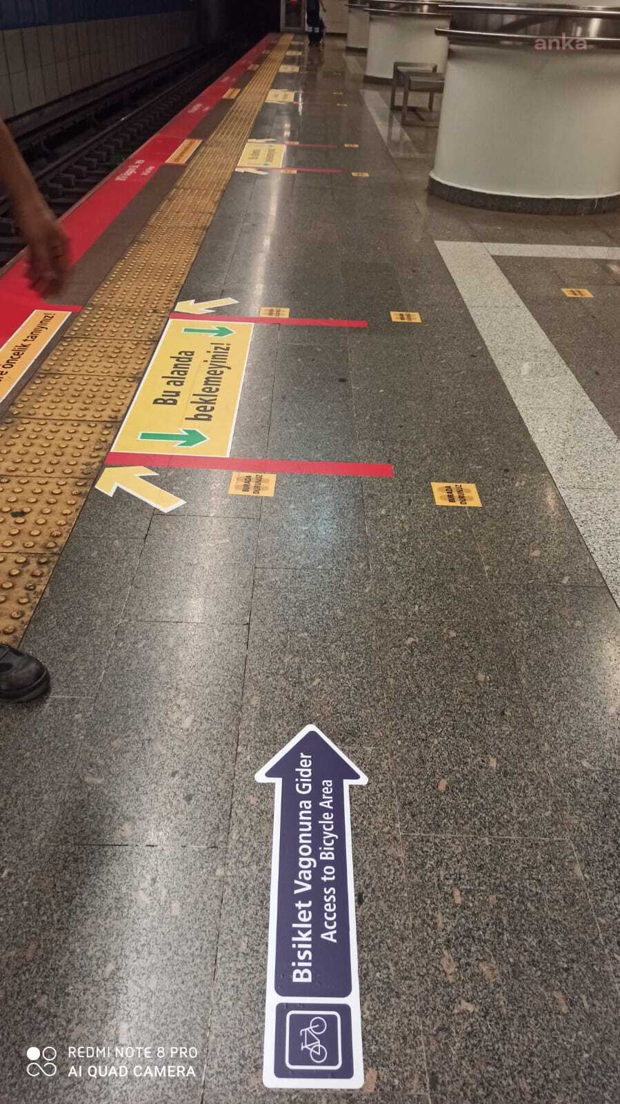 İBB’DEN METRODA BİSİKLETLİLERE ÖZEL VAGON