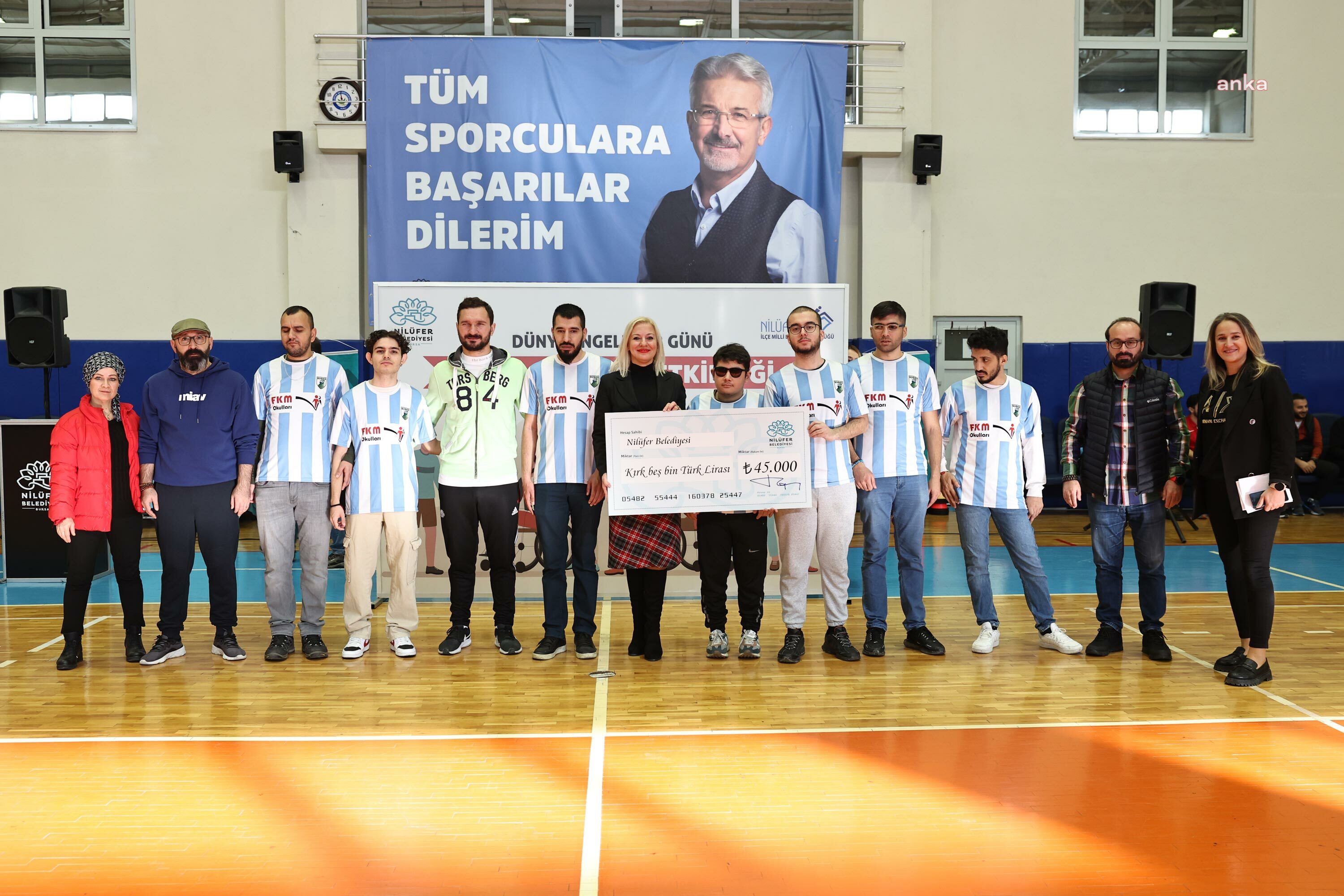 NİLÜFER BELEDİYESİ’DEN ENGELSİZ SPOR ETKİNLİĞİ