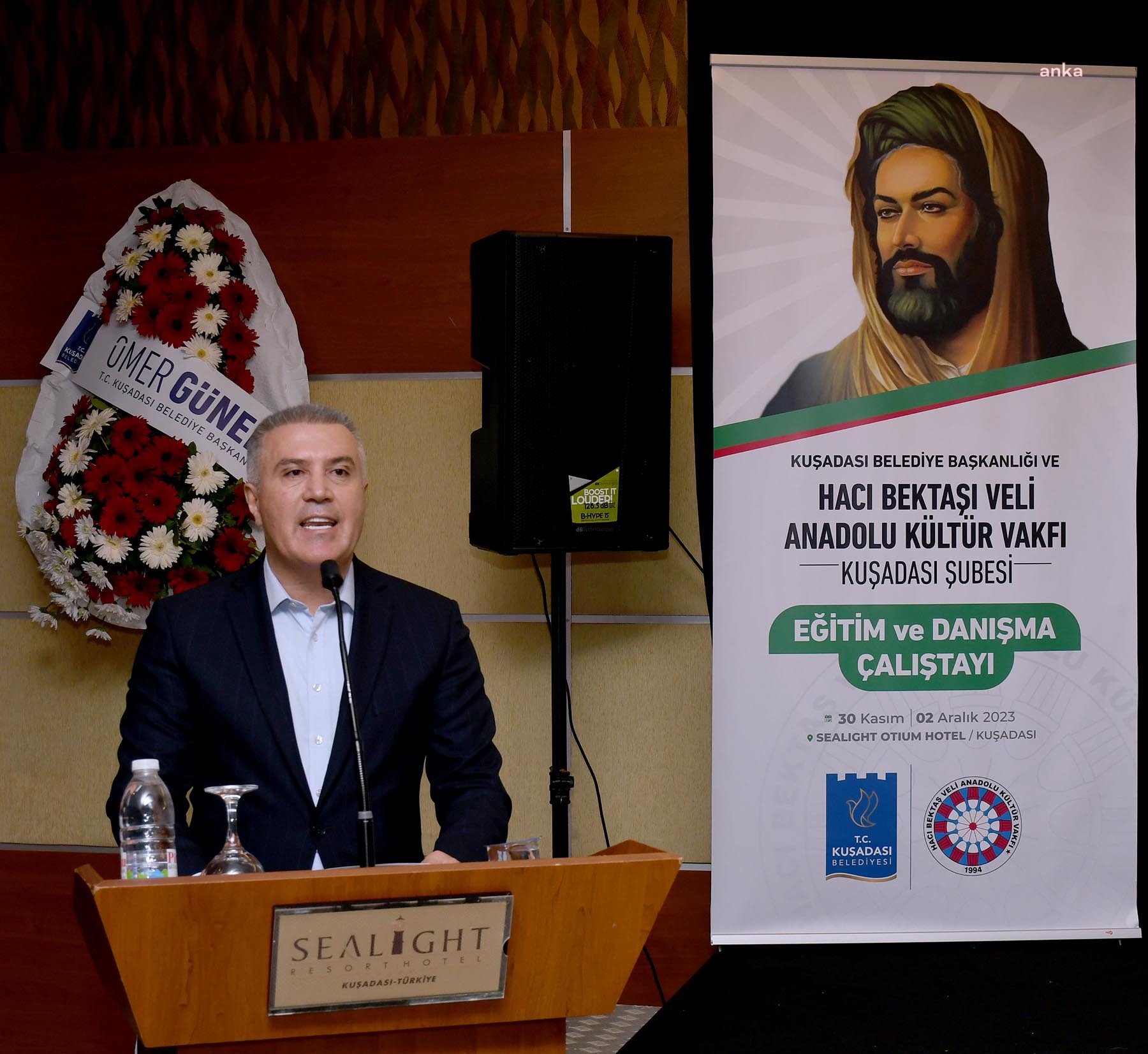 KUŞADASI’NDA HACI BEKTAŞ VELİ ANADOLU KÜLTÜR VAKFI EĞİTİM VE DANIŞMA ÇALIŞTAYI BAŞLADI