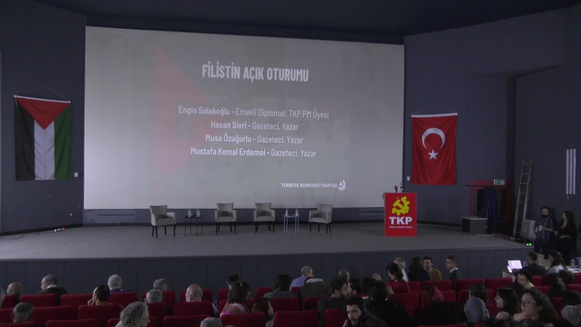 KEMAL OKUYAN: “TKP YALNIZCA ZALİMLİĞE UĞRADIĞI İÇİN DEĞİL, PARANIN GÜCÜNE KARŞI TAŞLA, SAPANLA DİRENDİĞİ İÇİN FİLİSTİN HALKININ YANINDADIR”
