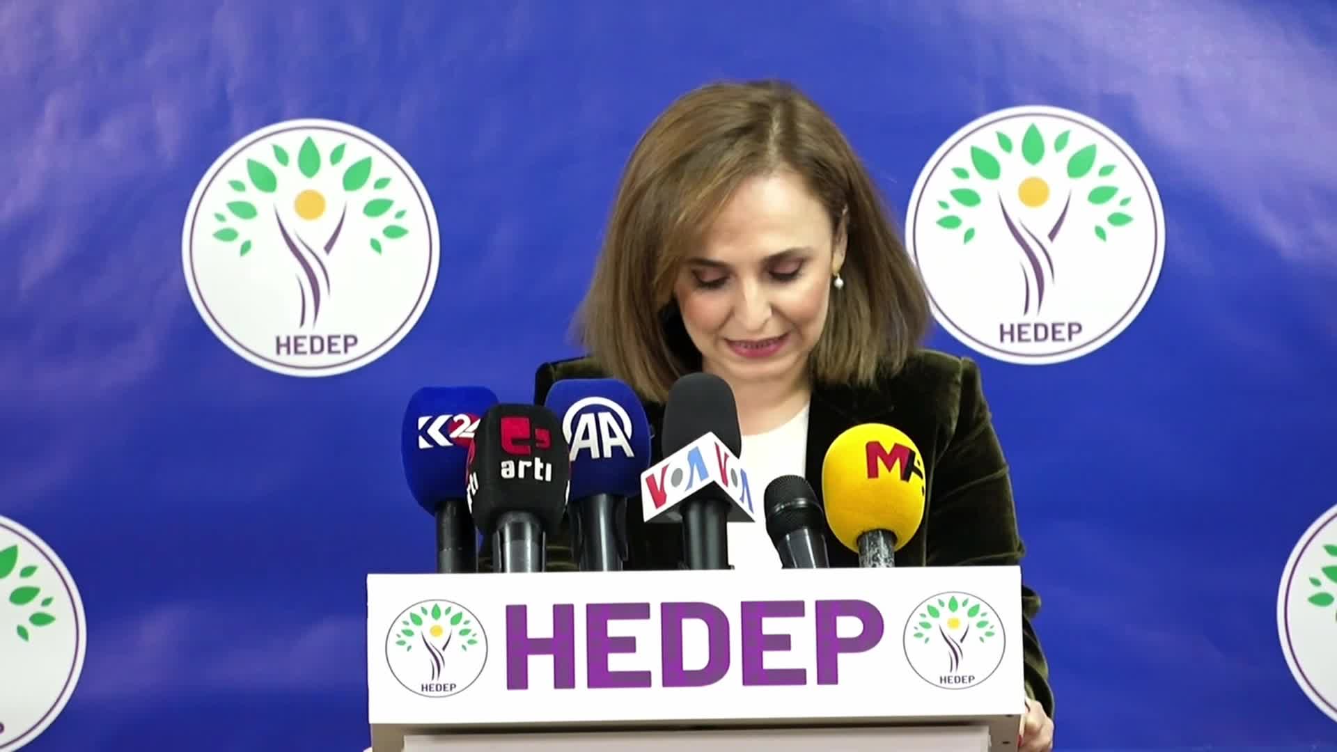 HEDEP SÖZCÜSÜ AYŞEGÜL DOĞAN: “YEREL SEÇİMDE STRATEJİMİZ KAYBETTİRMEK YA DA KAZANDIRMAK DEĞİL KAZANMAK. KENT UZLAŞISIYLA KAZANMAK"