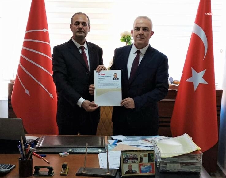 KAMER GENÇ’LE 20 YIL BOYUNCA ÇALIŞAN İSMAİL ASLAN, PERTEK BELEDİYE BAŞKAN ADAYLIĞI İÇİN CHP’YE BAŞVURDU