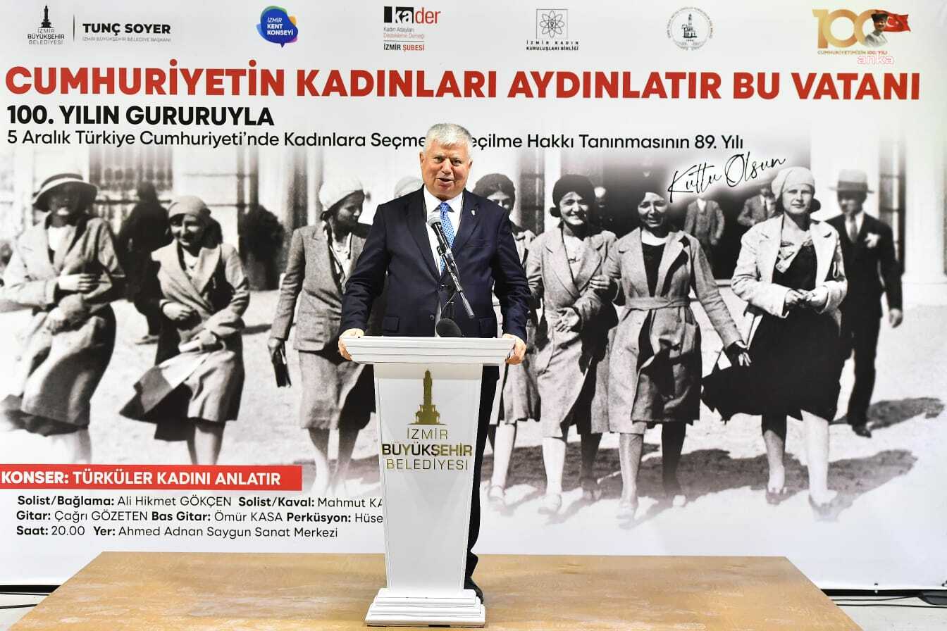 İZMİR BÜYÜKŞEHİR BELEDİYESİ BAŞKAN VEKİLİ MUSTAFA ÖZUSLU’DAN KADINLARA: "TEK ÇARENİZ VAR, ÖRGÜTLENECEKSİNİZ, TALEP EDECEKSİNİZ "