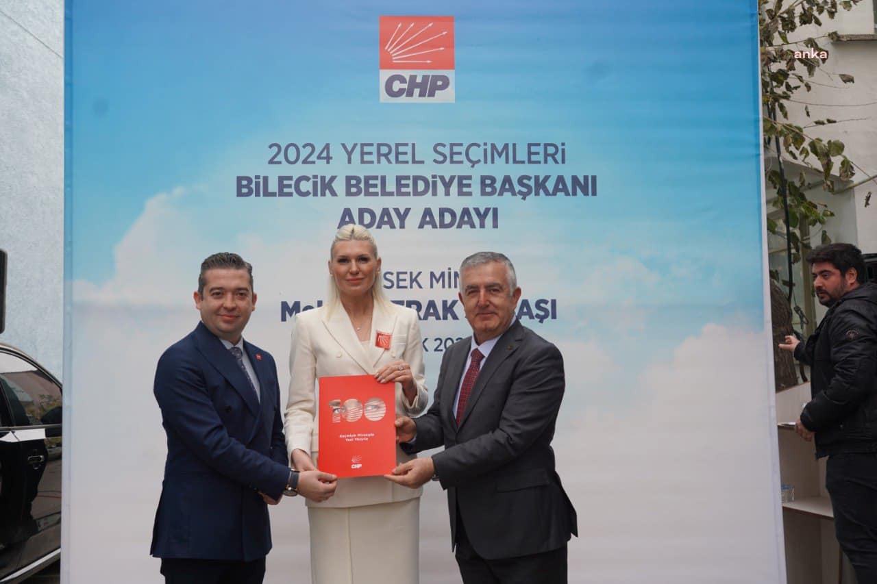 BİLECİK BELEDİYE BAŞKAN VEKİLİ MELEK MIZRAK SUBAŞI, ADAY ADAYLIĞI BAŞVURUSU YAPTI