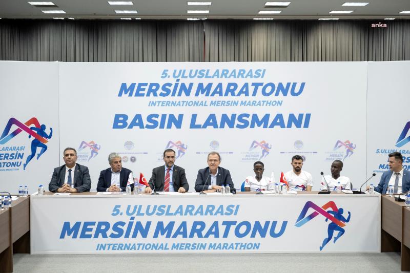 VAHAP SEÇER: MERSİN HALKINI 5. ULUSLARARASI MERSİN MARATONU İÇİN 10 ARALIK'TA ÖZGECAN ASLAN MEYDANI'NA DAVET EDİYORUM