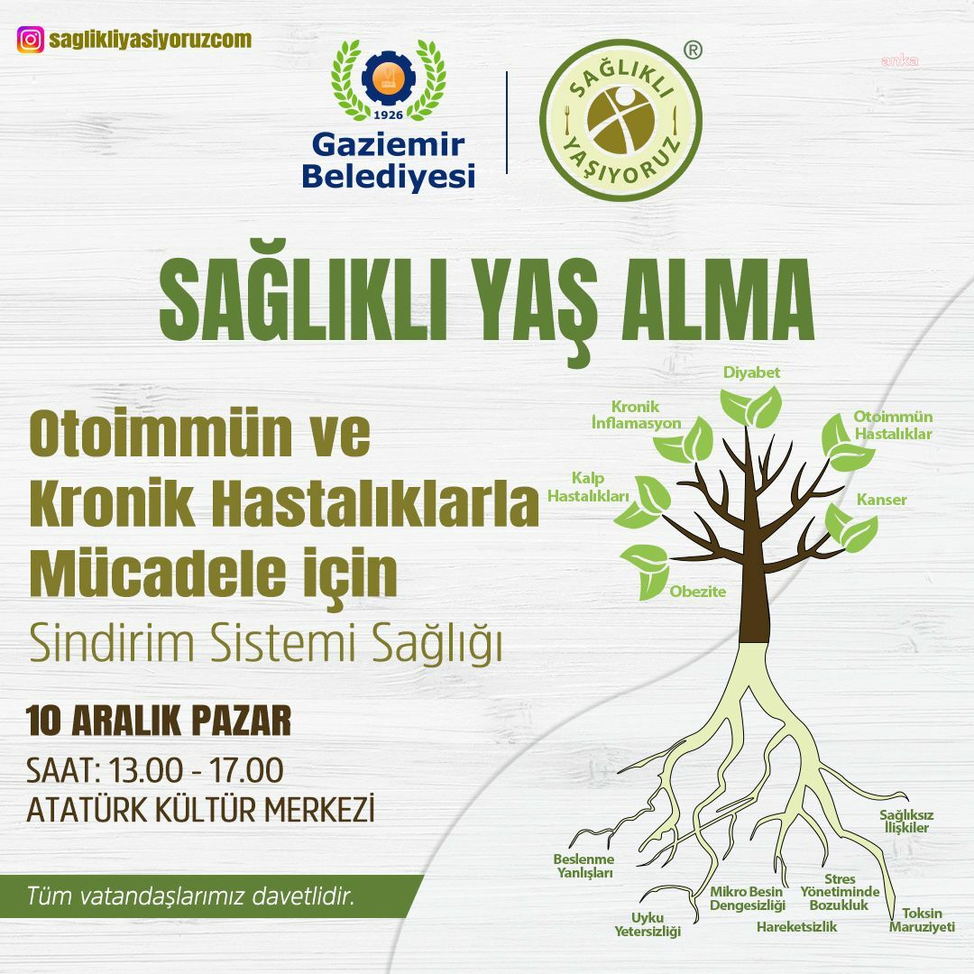 GAZİEMİR’DE DOKTORLAR SİNDİRİM SİSTEMİ SAĞLIĞINI ANLATACAK