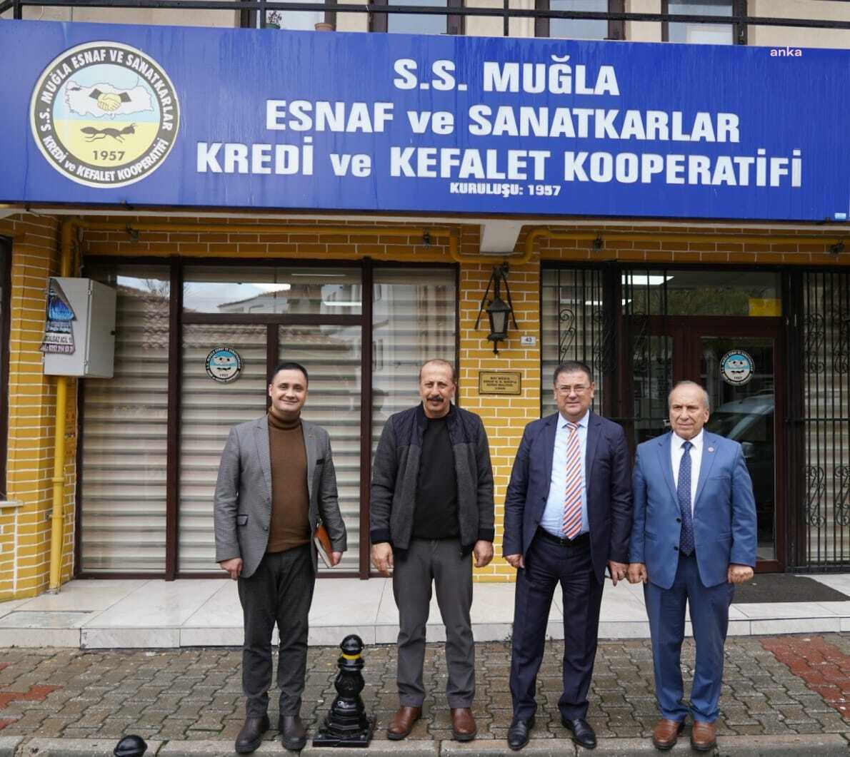 BAŞKAN TOKAT MENTEŞE’DE BİR DİZİ ZİYARET GERÇEKLEŞTİRDİ