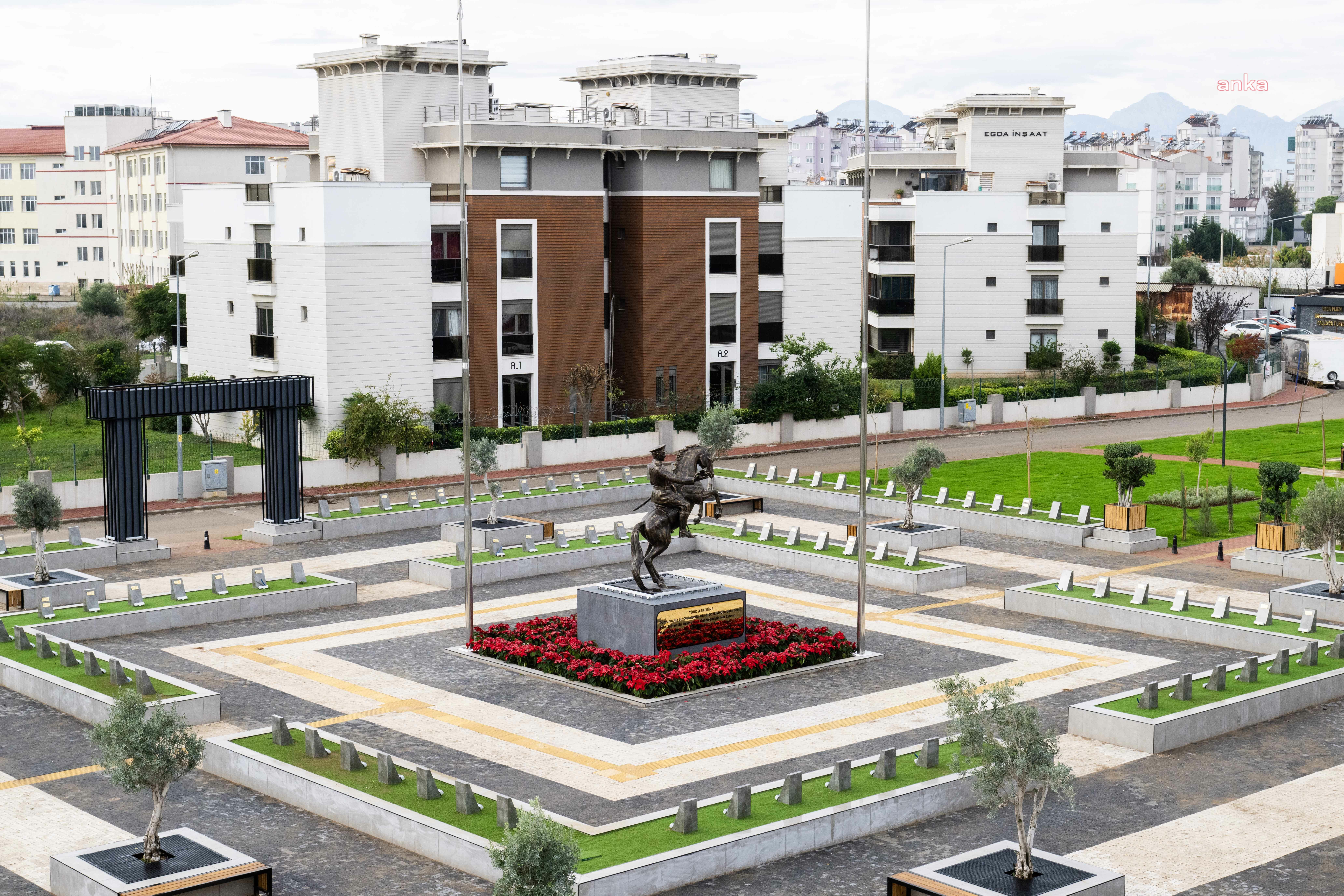 ANTALYA'DA ŞEHİTLİK PARKI 13 ARALIK ÇARŞAMBA GÜNÜ AÇILACAK