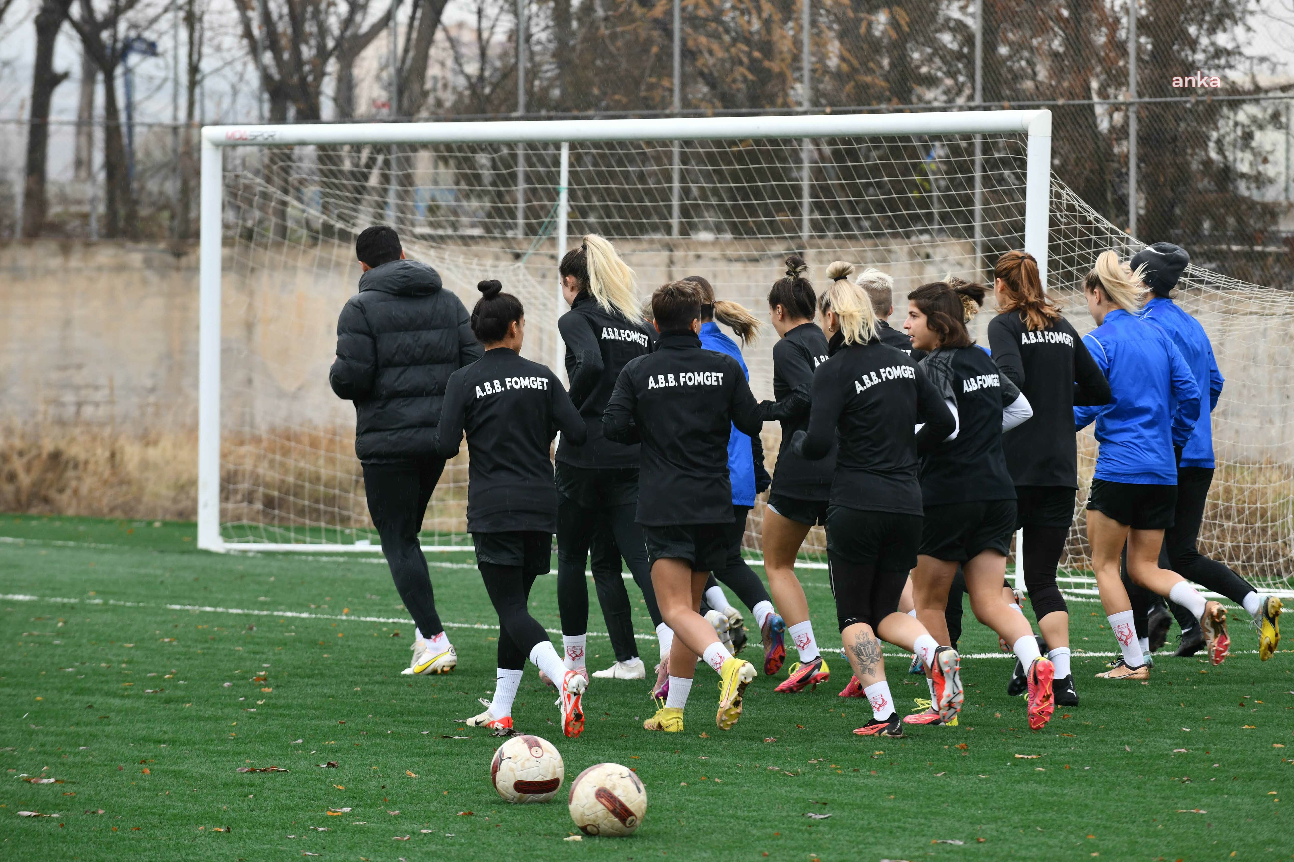 ANKARA BÜYÜKŞEHİR BELEDİYESİ FOMGET SPOR KULÜBÜ 11 ARALIK'TAKİ MAÇI İÇİN HAZIRLIKLARINI SÜRDÜRÜYOR