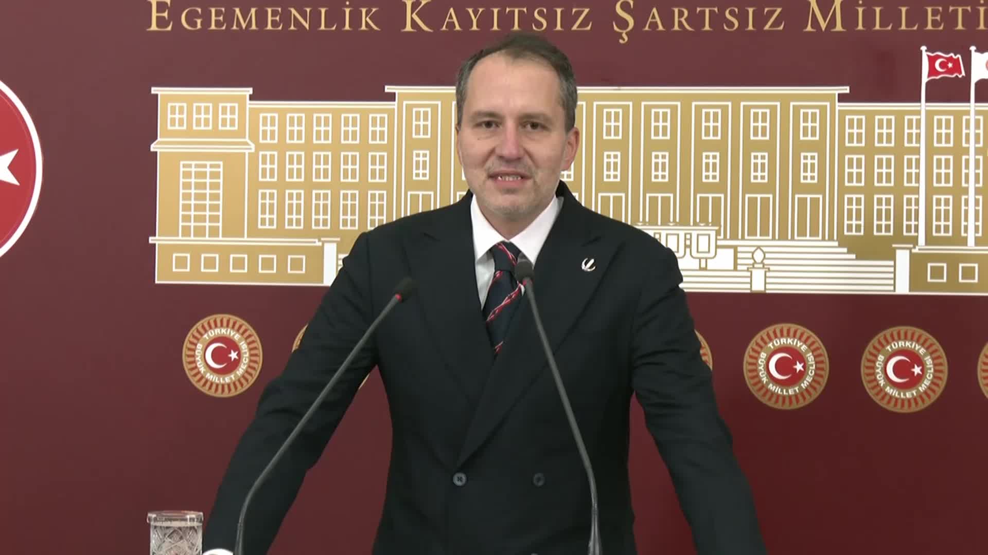 FATİH ERBAKAN: "2,65 TRİLYON LİRA YENİ BORÇ VE 1,25 TRİLYON LİRA FAİZ ÖDEMESİ VADEDEN 2024 YILI BÜTÇE KANUNUNA, 'HAYIR' DİYORUZ"