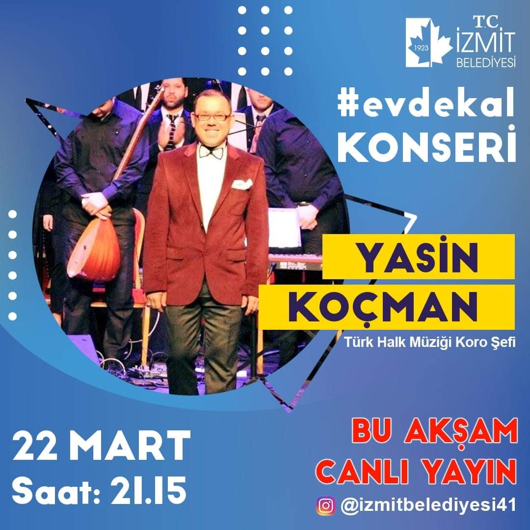 İZMİT BELEDİYESİ’NDEN SOSYAL MEDYA KONSERİ