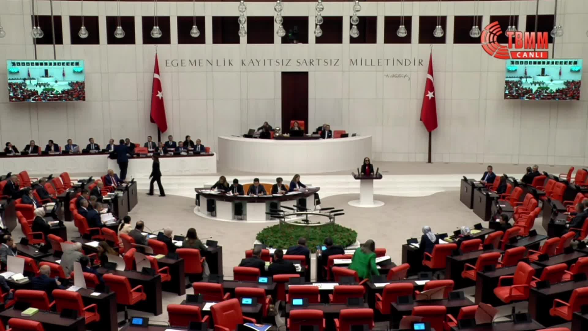 TBMM BÜTÇE GÖRÜŞMELERİ... SERAP YAZICI ÖZBUDUN: "CAN ATALAY 14 MAYIS SEÇİM SONUÇLARI RESMİ GAZETE'DE YAYINLANDIĞI ANDA SERBEST BIRAKILMALIYDI"
