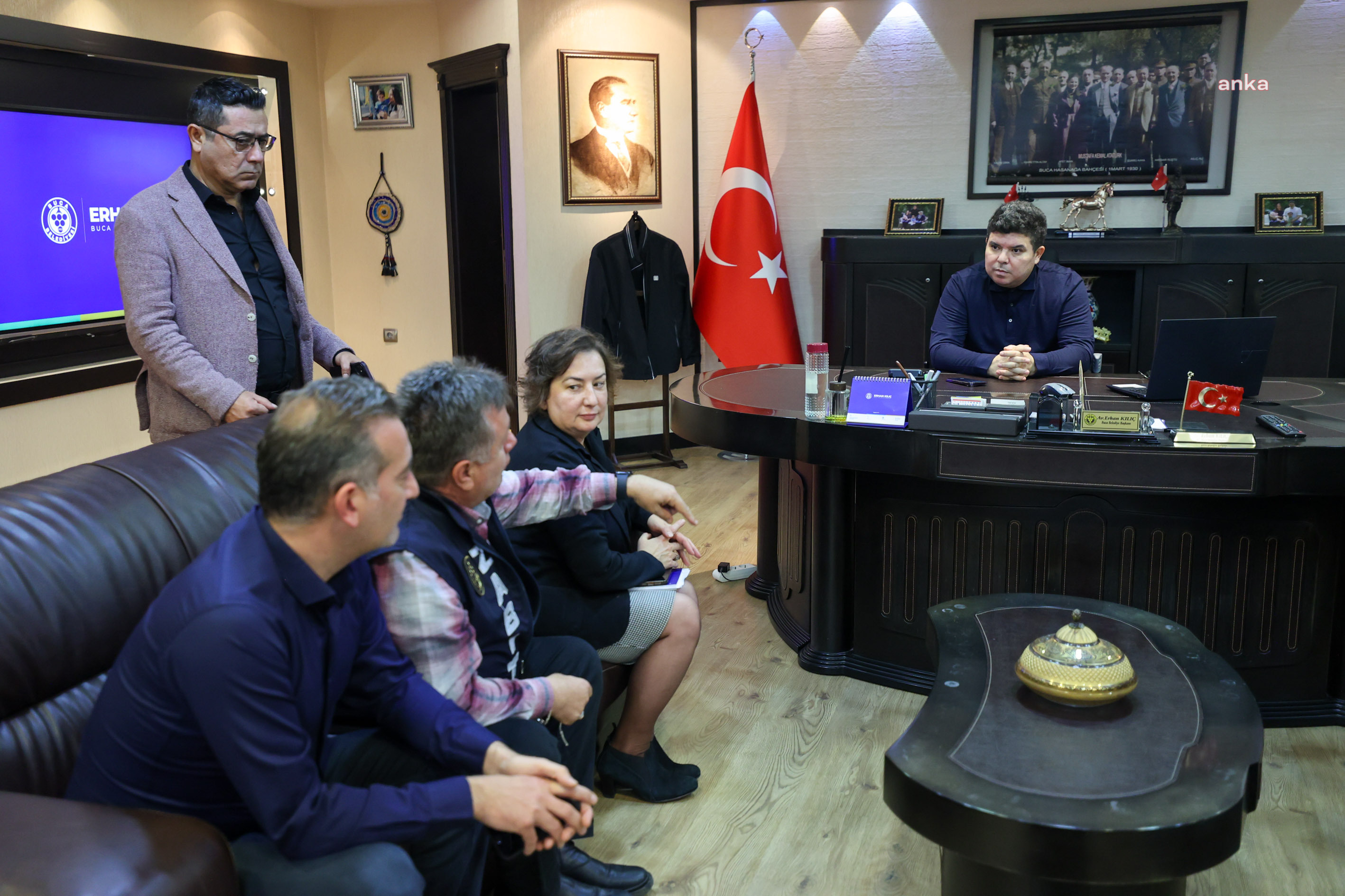 BUCA BELEDİYE BAŞKANI ERHAN KILIÇ GÖREVİNİN BAŞINDA