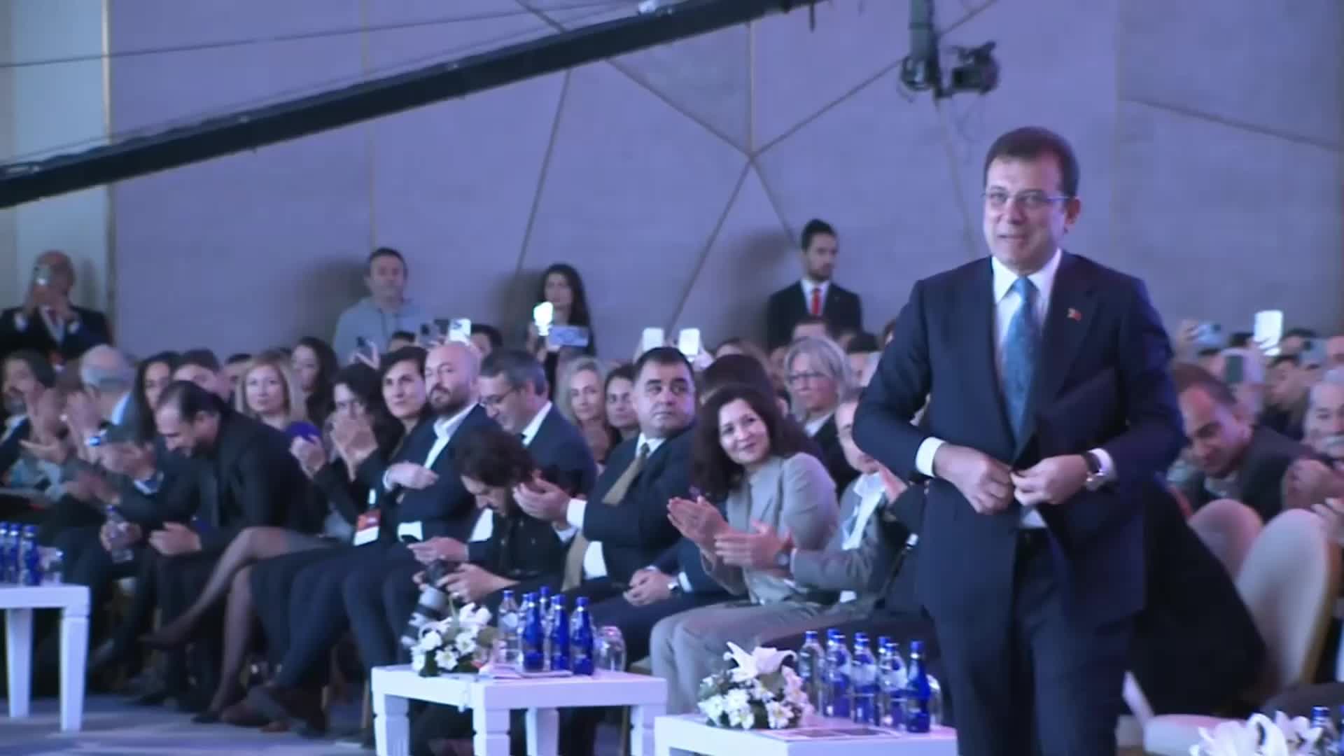 İMAMOĞLU: "KANAL HAYALLERİYLE İSTANBUL'U MAHVETMEYE HİÇ KİMSE İZİN VERMEDİ, VERMEYECEK"