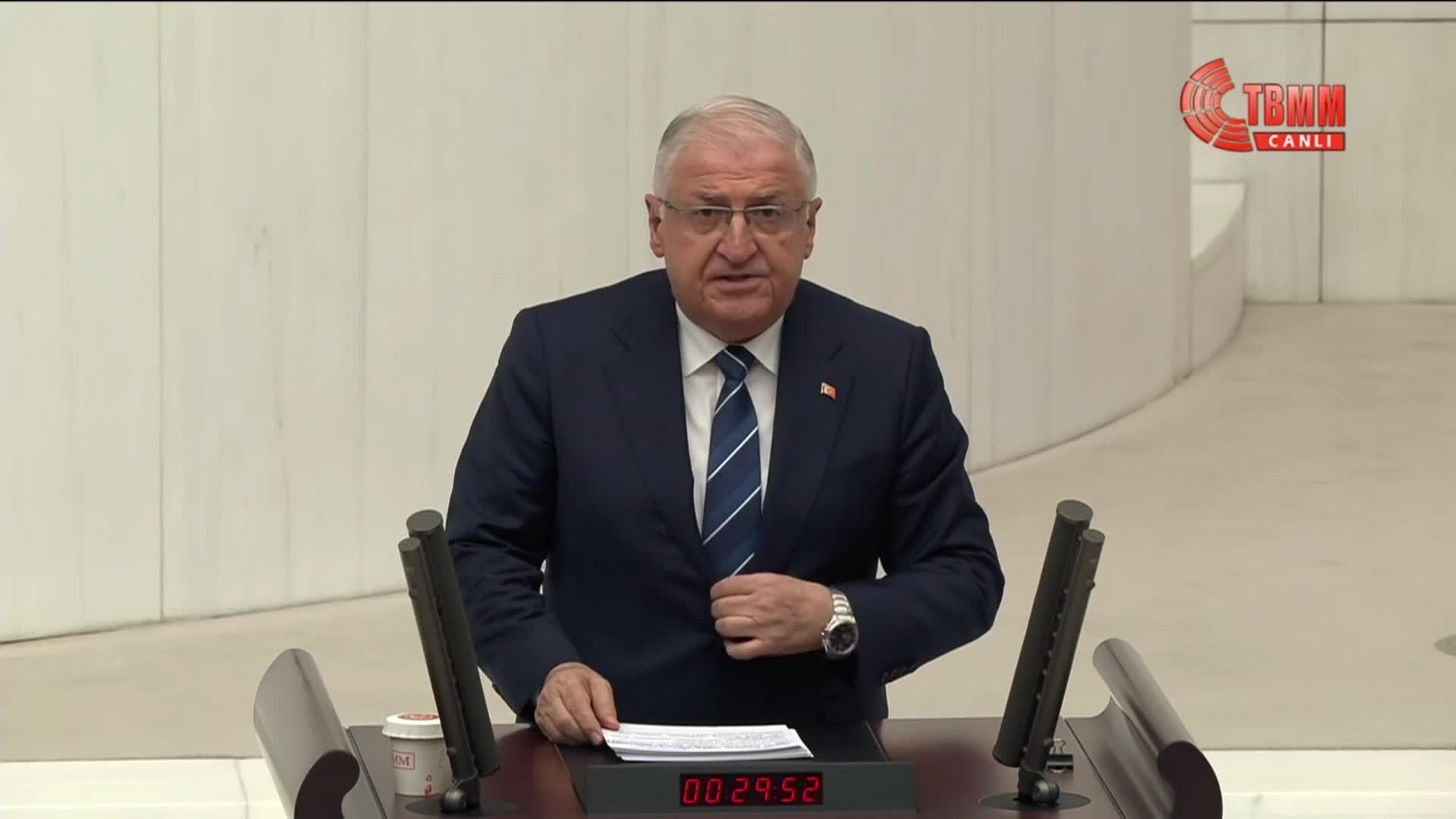 YAŞAR GÜLER: "15 TEMMUZ 2016 HAİN DARBE GİRİŞİMİNDEN İTİBAREN FETÖ BAĞLANTISI NEDENİYLE TSK'DAN 23 BİN 971 ŞAHIS İHRAÇ EDİLMİŞTİR"