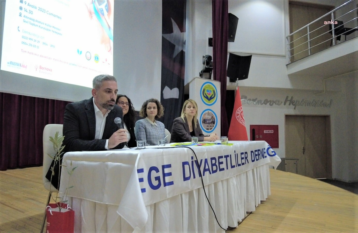 DİYABET HAKKINDA HER ŞEY BORNOVA'DA KONUŞULDU