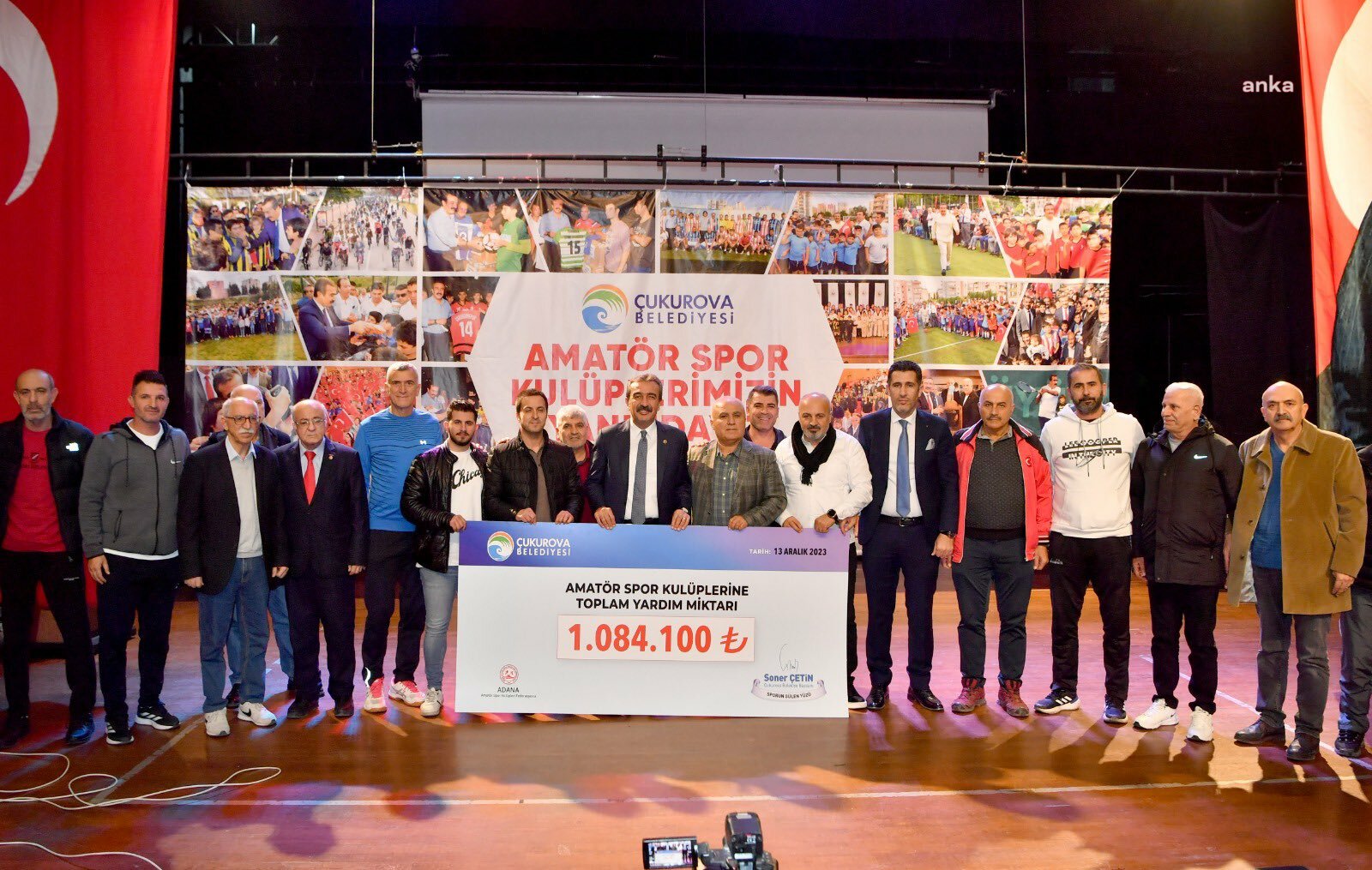 ÇUKUROVA BELEDİYE BAŞKANI ÇETİN’DEN AMATÖR SPOR KULÜPLERİNE DESTEK