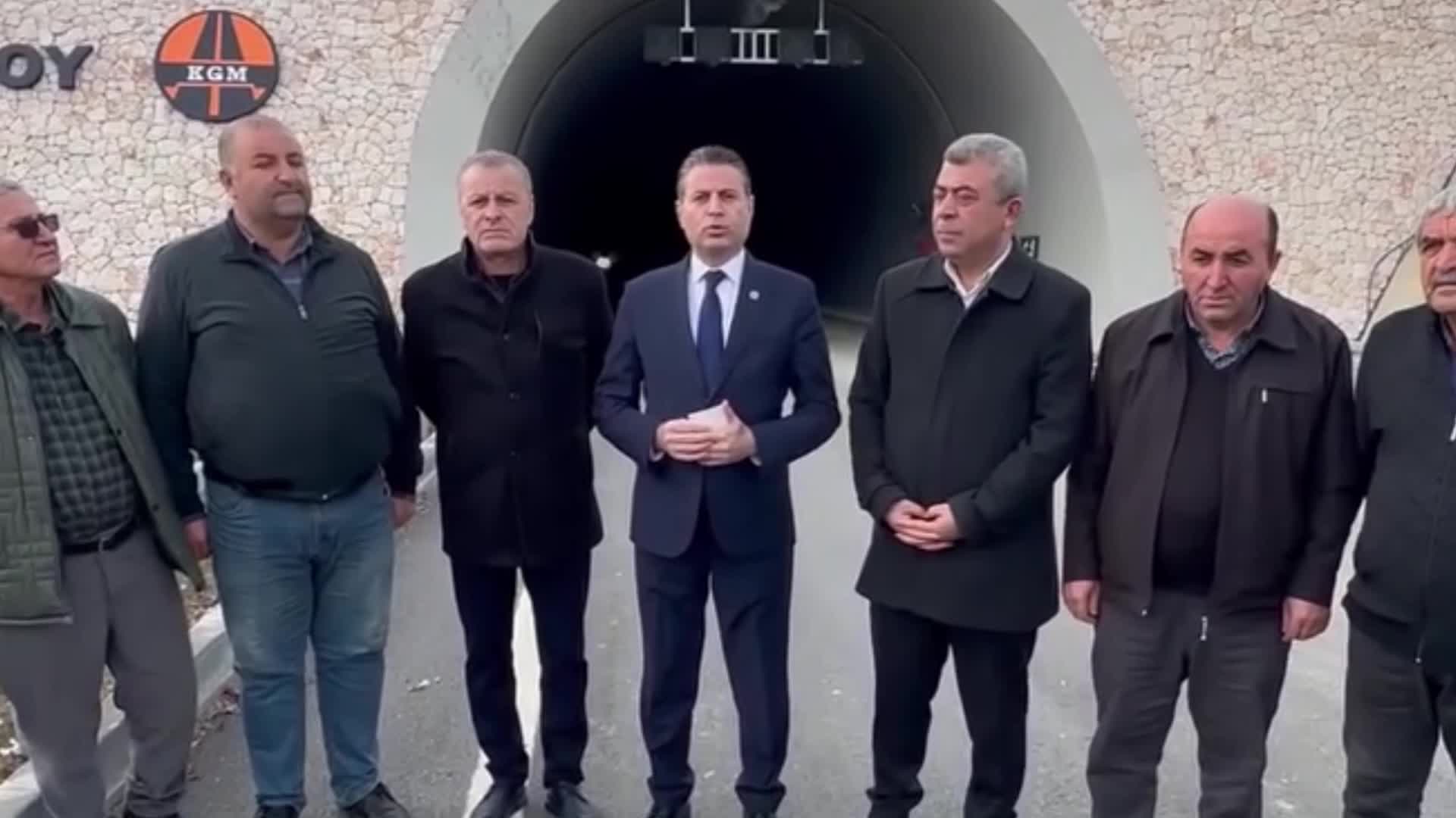 CHP AMASYA MİLLETVEKİLİ KARAGÖZ: "AYDINCA ŞEHİT AHMET ÖZSOY TÜNELİ VE BAĞLANTI YOLU, 45 GÜN ÖNCE BİTMESİNE RAĞMEN NEDEN AÇILMIYOR?"