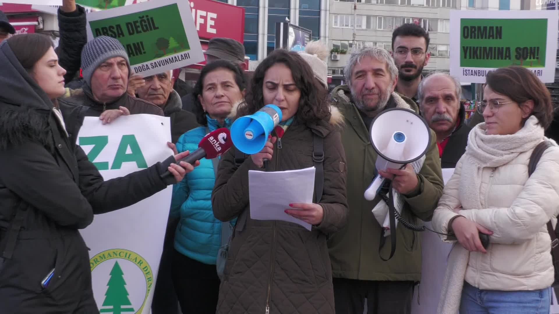 İSTANBUL DOĞA SAVUNMALARI: "YÖNETENLERİN GÖREVİ ÜLKE ORMANLARINI YAĞMA VE TALANA AÇMAK DEĞİL KORUMAK VE GELECEK KUŞAKLARA AKTARMAK OLMALIDIR"
