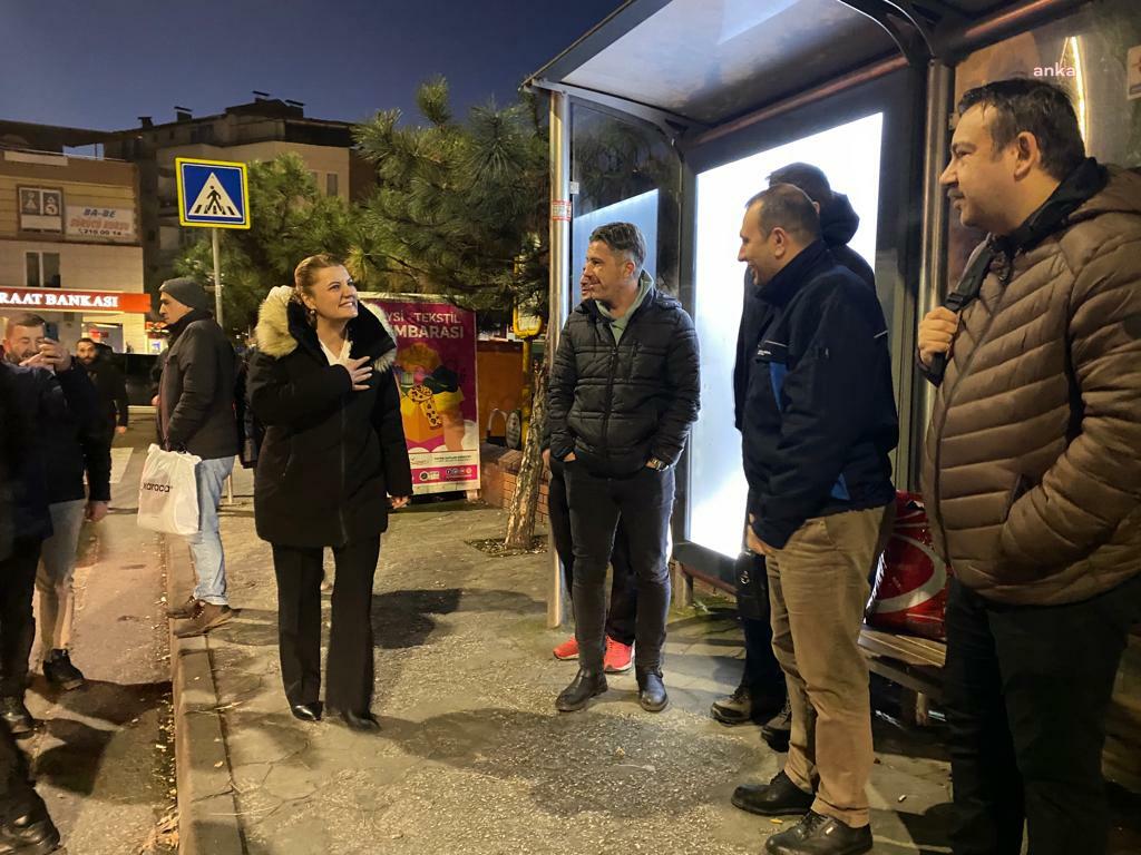 İZMİT BELEDİYE BAŞKANI HÜRRİYET, KURUÇEŞME’DE EMEKÇİLERE MORAL VERDİ