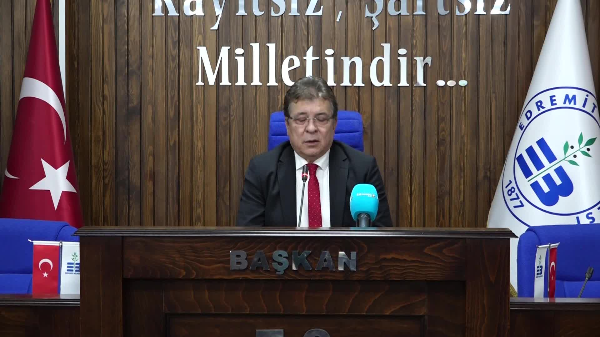 EDREMİT BELEDİYESİ AFET MÜDAHALE PLANI AÇIKLANDI